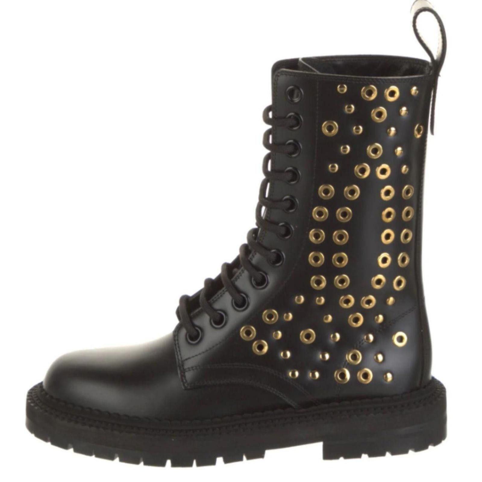 Burberry Iconic Burberry combat boots, size 6.5. Size US 6.5 / IT 36.5 - 1 Thumbnail