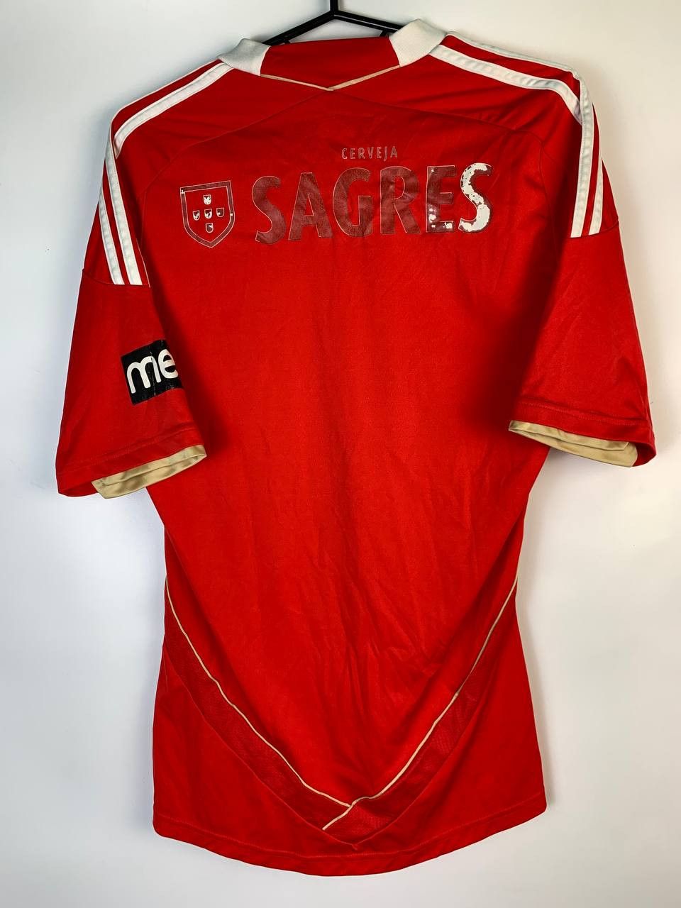 Adidas × Vintage SL BENFICA 2011 2012 HOME FOOTBALL SHIRT SOCCER JERSEY Size US S / EU 44-46 / 1 - 2 Thumbnail