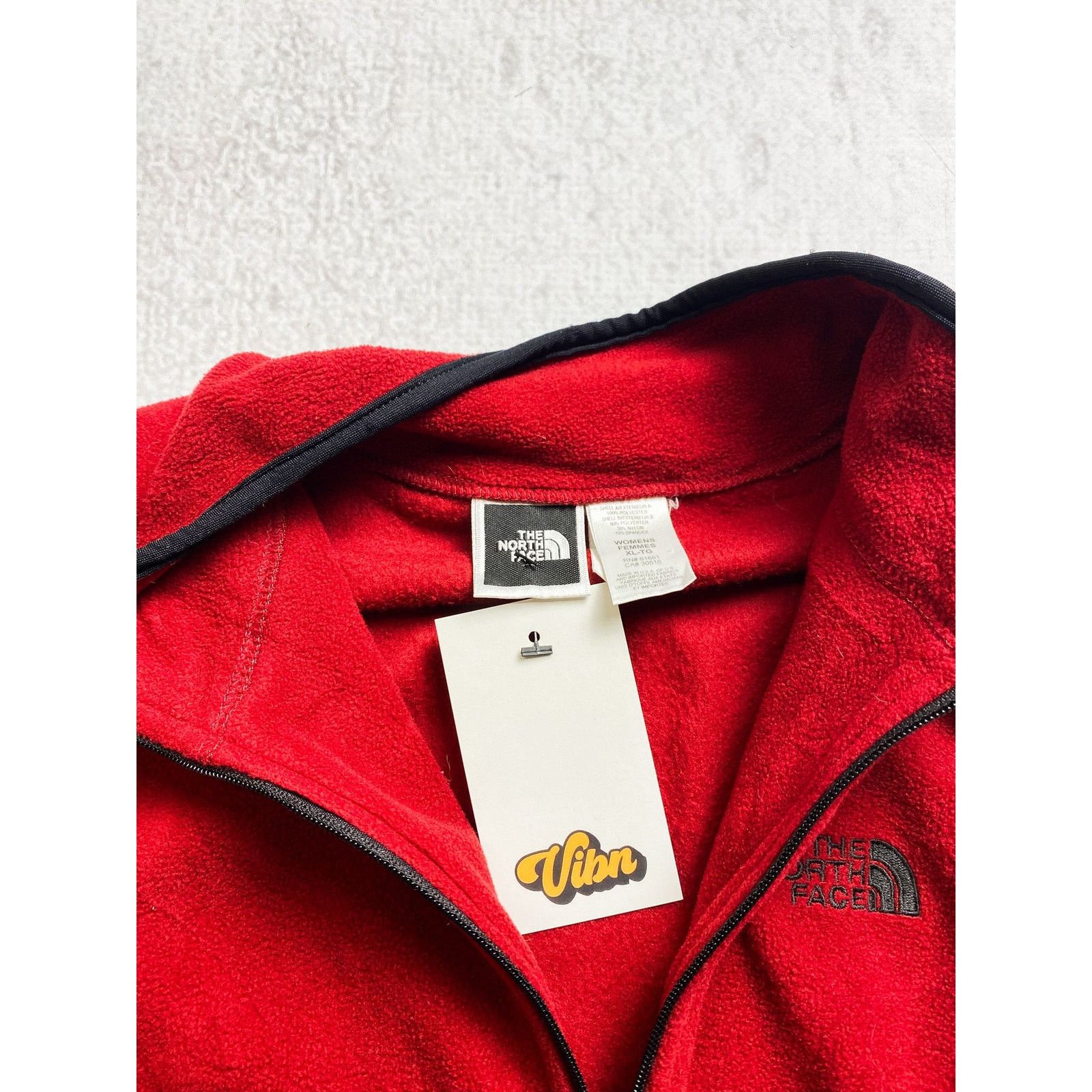 The North Face Vintage 00s The North Face Red Fleece Vest - Women's Medium Size M / US 6-8 / IT 42-44 - 3 Thumbnail
