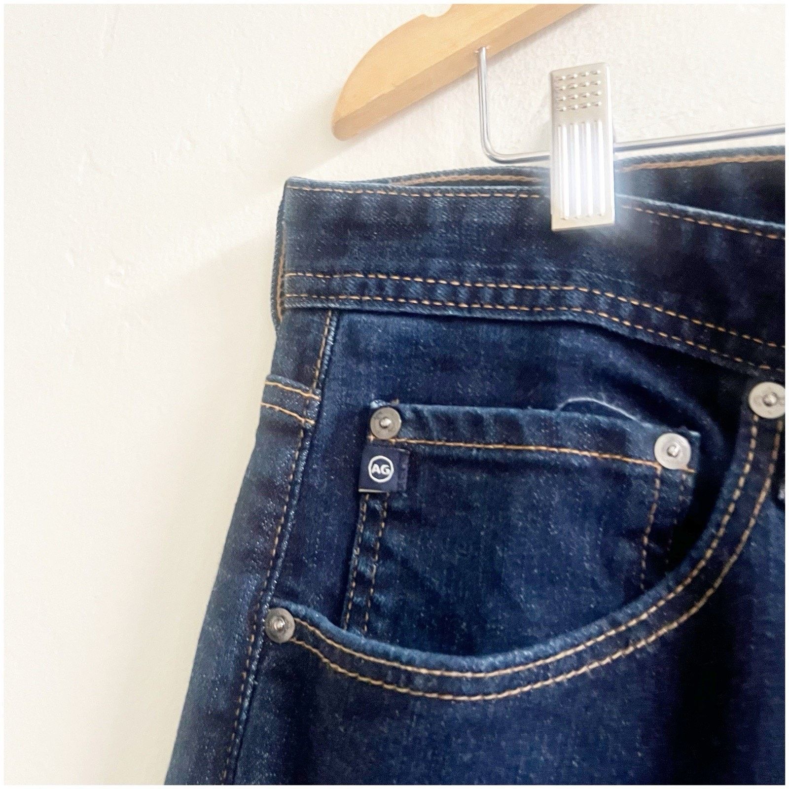 AG Adriano Goldschmied AG Adriano Goldschmied Jeans Mens 38x32 Blue The New Hero Size US 38 / EU 54 - 10 Thumbnail