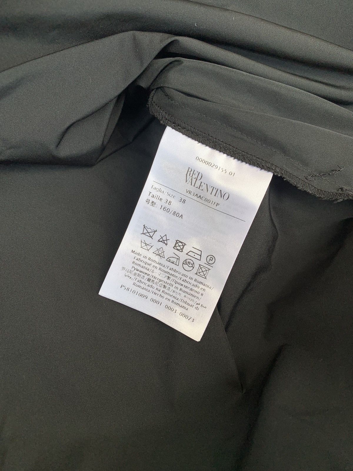 RED Valentino × Valentino ✅ Red Valentino Oversize Bow Blouse Black Size M / US 6-8 / IT 42-44 - 4 Thumbnail