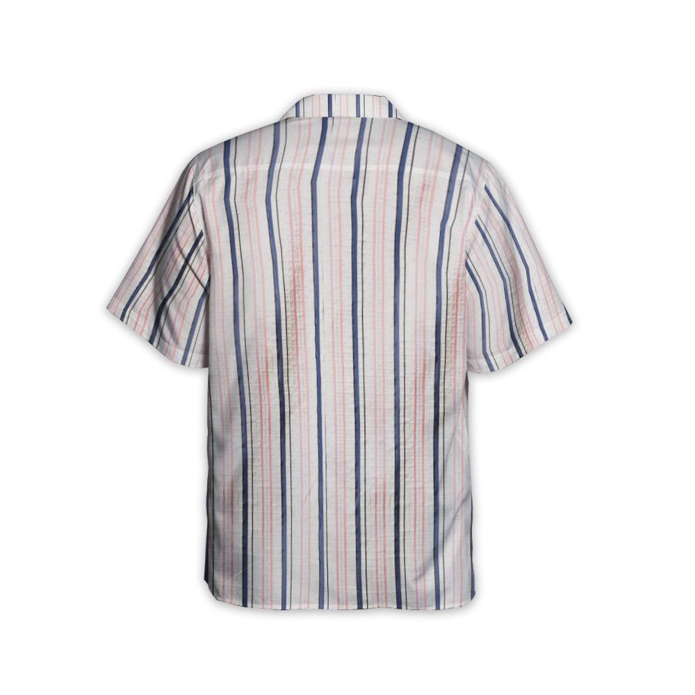 Designer Men’s Short-Sleeve Striped Shirt Size US S / EU 44-46 / 1 - 4 Thumbnail