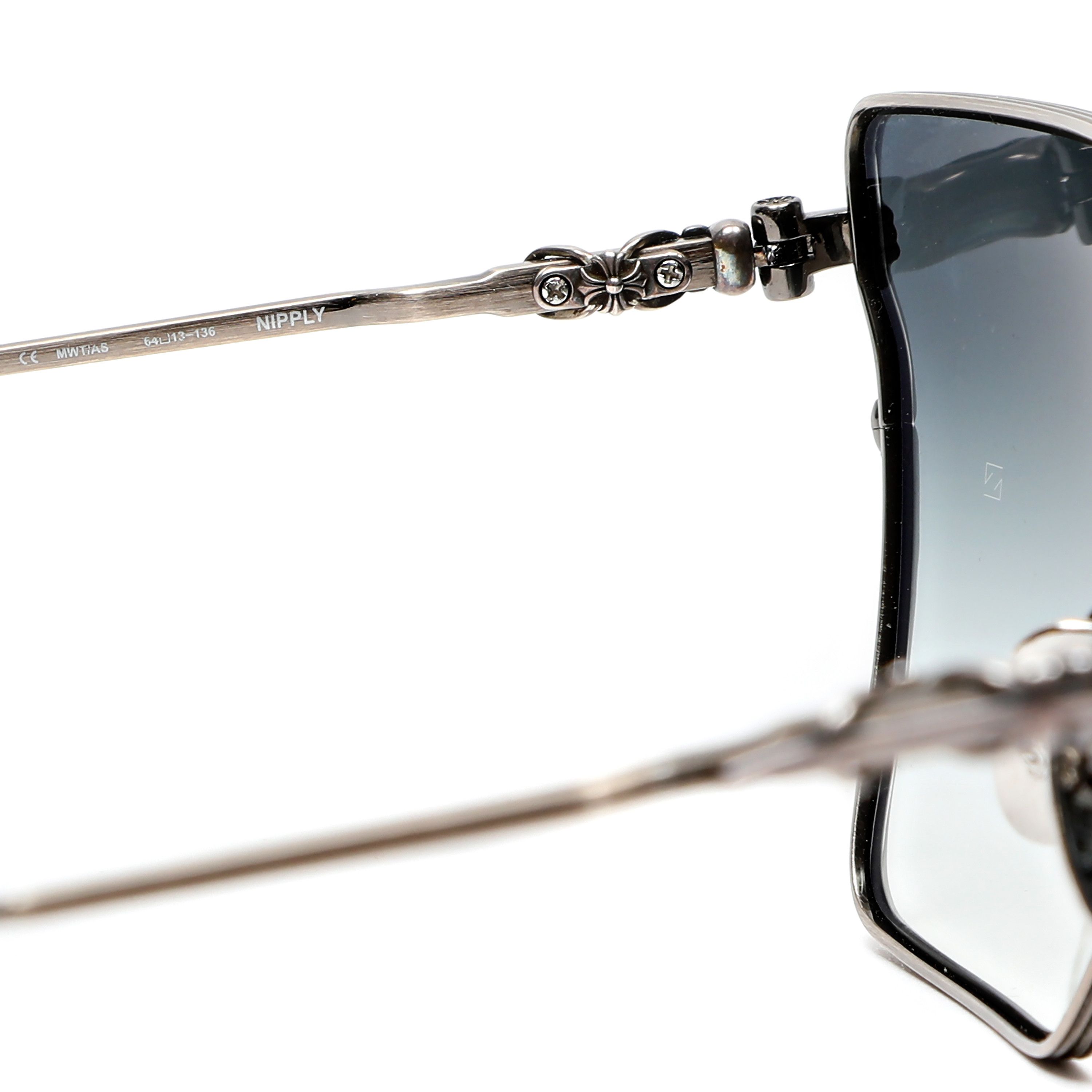 Chrome Hearts Nippily Sunglasses With Gold Size ONE SIZE - 7 Thumbnail