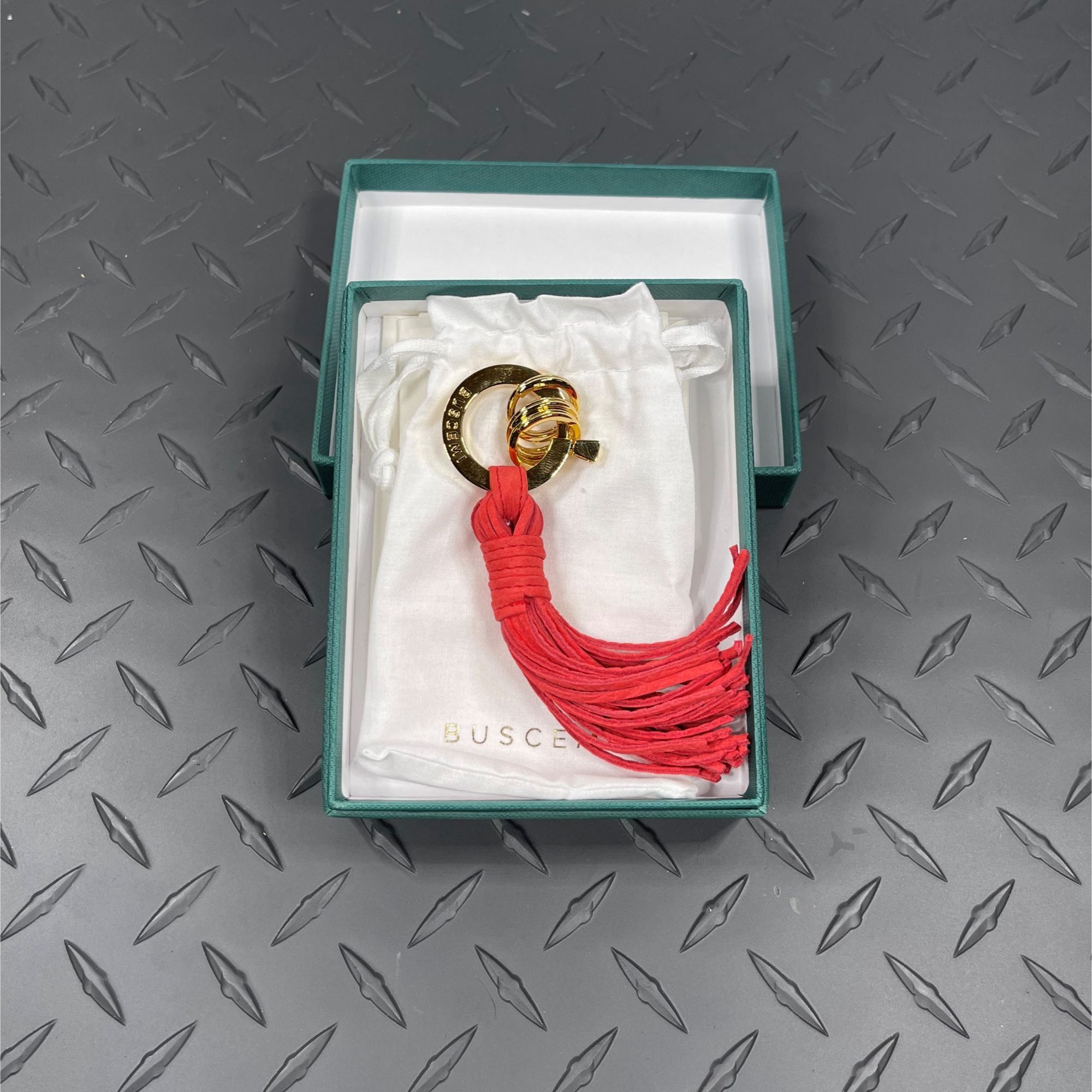 Buscemi Buscemi Keyholder Fringe Ramino Nubuk Size ONE SIZE - 1 Thumbnail