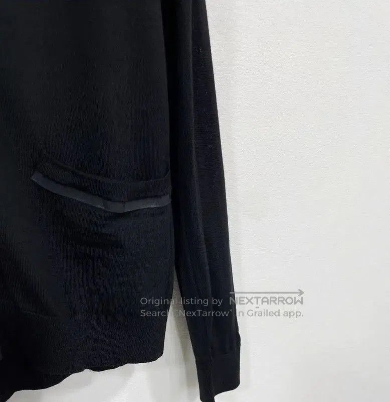 Lanvin Lanvin Black Wool Men's Long Sleeve Cardigan . Size US XS / EU 42 / 0 - 4 Thumbnail