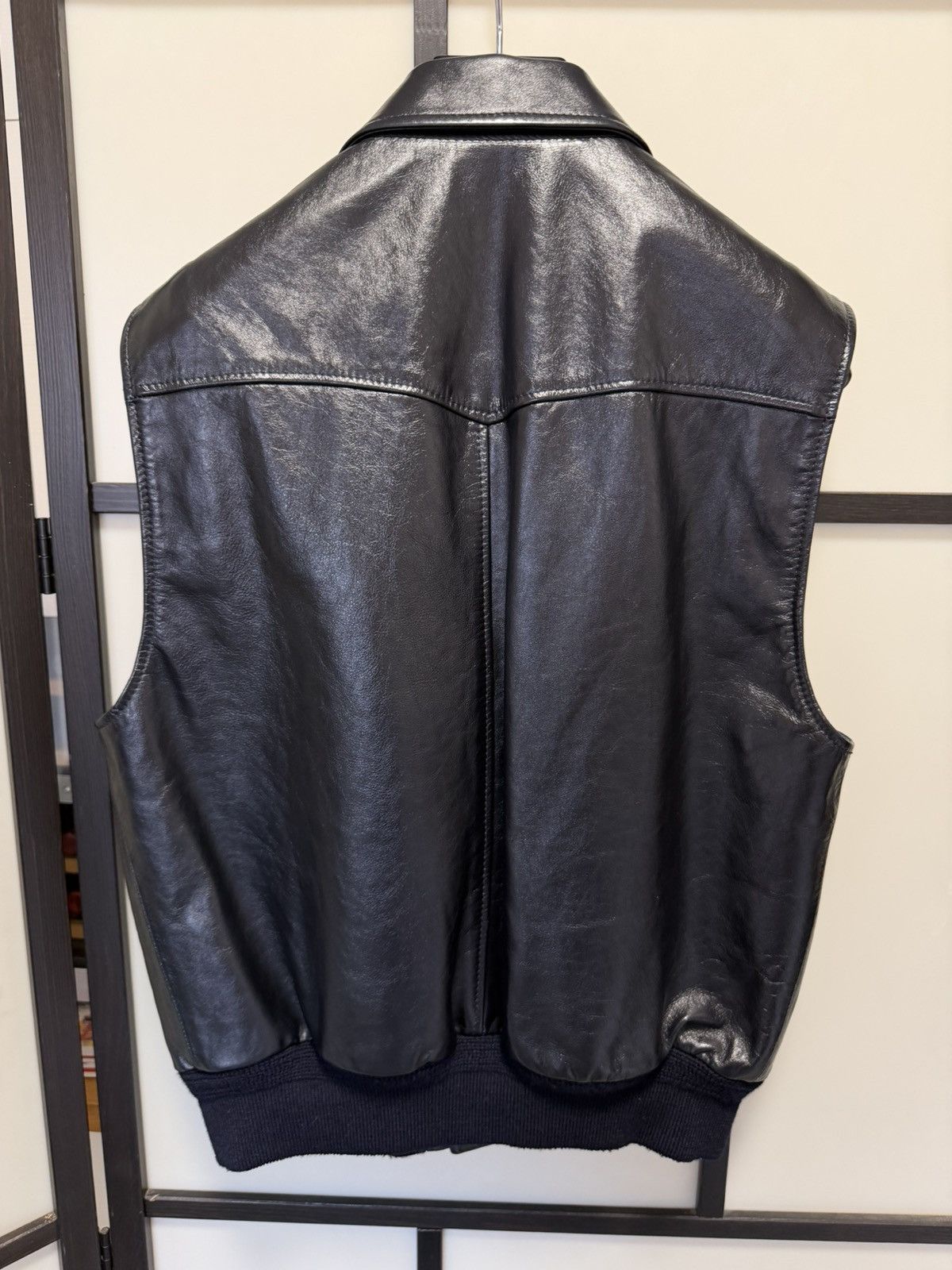 Celine × Hedi Slimane UNRELEASED - SS20 Calf Leather Vest Size US S / EU 44-46 / 1 - 7 Thumbnail
