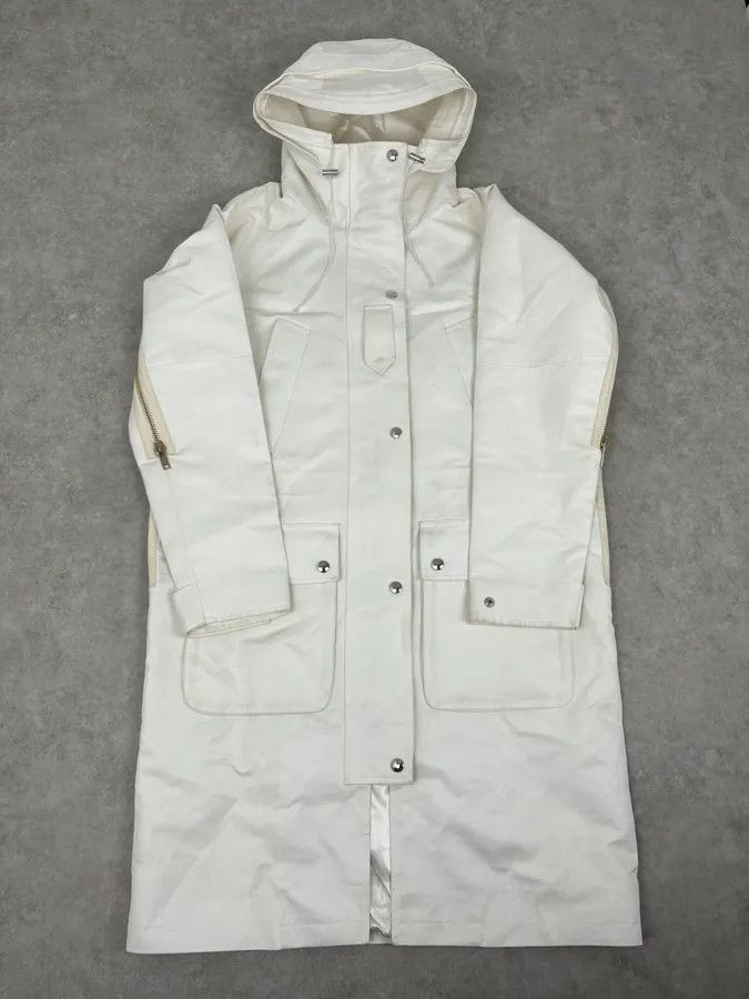 Givenchy SS2016 Givenchy Sample White Multi-Pocket Parka Coat by Riccardo Tisci Size US S / EU 44-46 / 1 - 1 Thumbnail