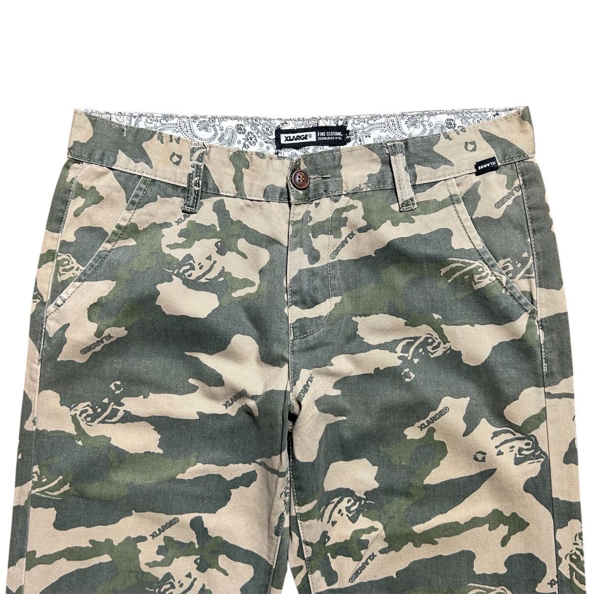 X-LARGE Vintage X Large Camo Pants Size US 32 / EU 48 - 3 Thumbnail