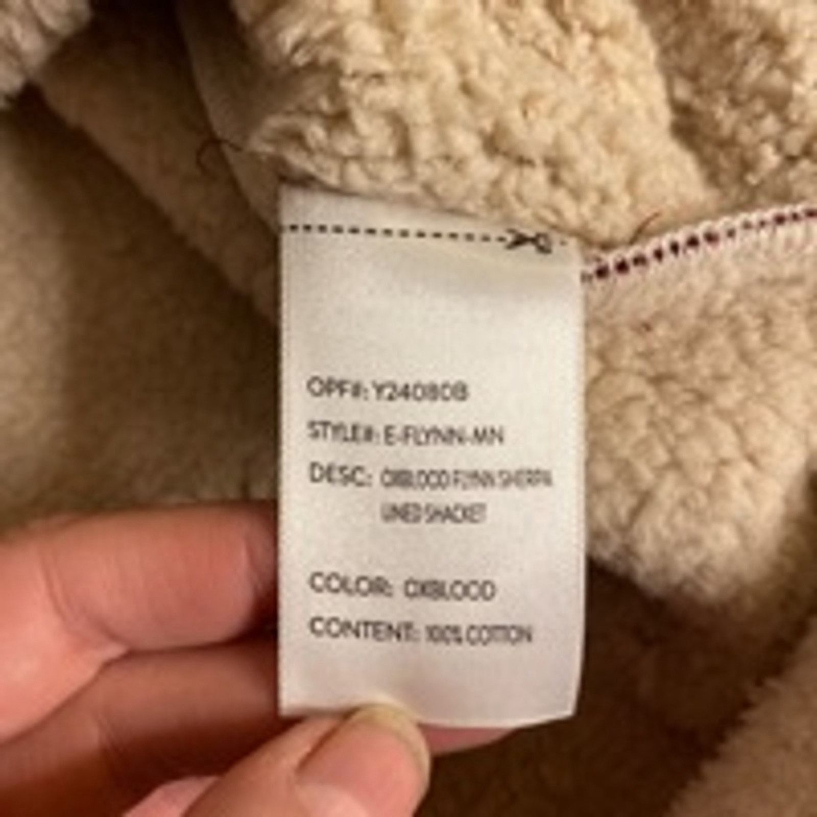 Nomad Nomad Flynn Sherpa Lined Jacket Oxblood Red Flannel Coat S Size US S / EU 44-46 / 1 - 5 Thumbnail