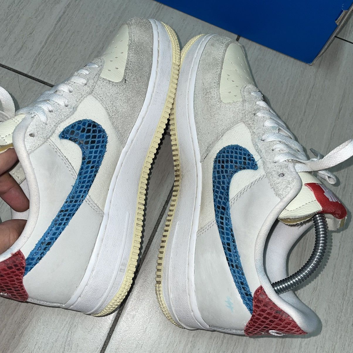 Nike × Undefeated Nike Undefeated Air Force 1 Pistachio Size US 8 / EU 41 - 3 Thumbnail