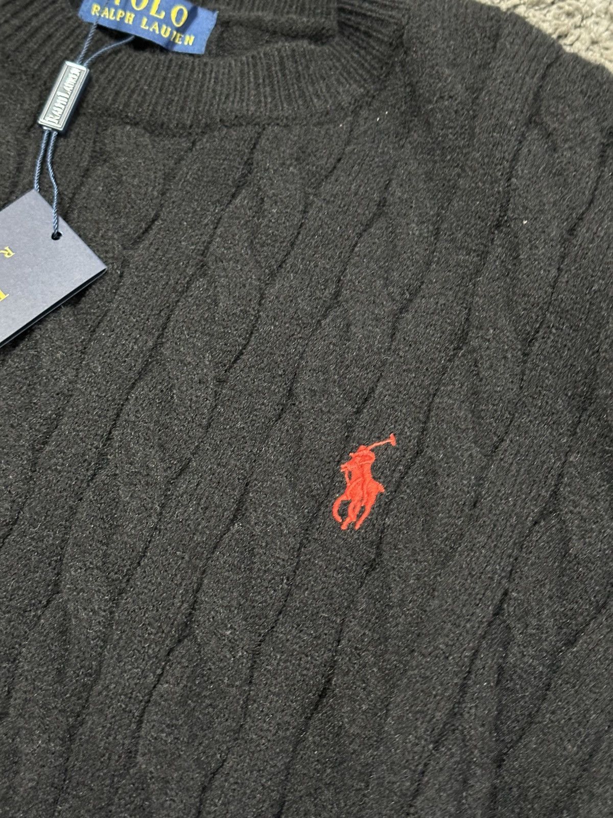 Polo Ralph Lauren Polo Ralph Lauren Cable-Knit Sweater - Elegant & Timeless Size US S / EU 44-46 / 1 - 4 Thumbnail