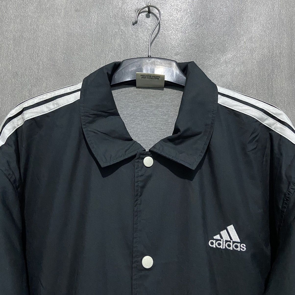 Adidas × Japanese Brand × Vintage Vintage Adidas Japan Coach Jacket Size US XXL / EU 58 / 5 - 3 Thumbnail