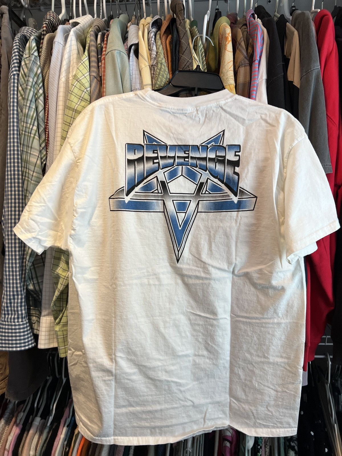 Revenge Revenge Pentagram Tee Size US XL / EU 56 / 4 - 5 Thumbnail