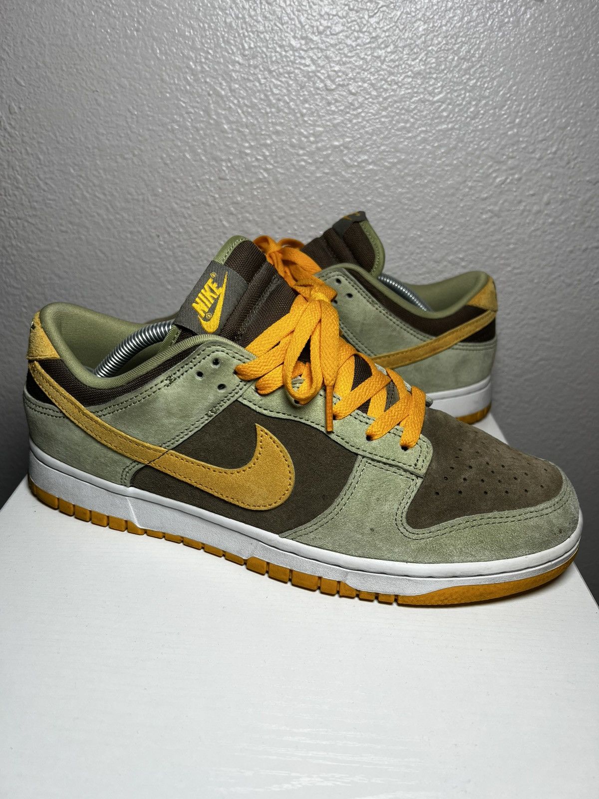 Size 10 Nike Dunk Low Dusty Olive