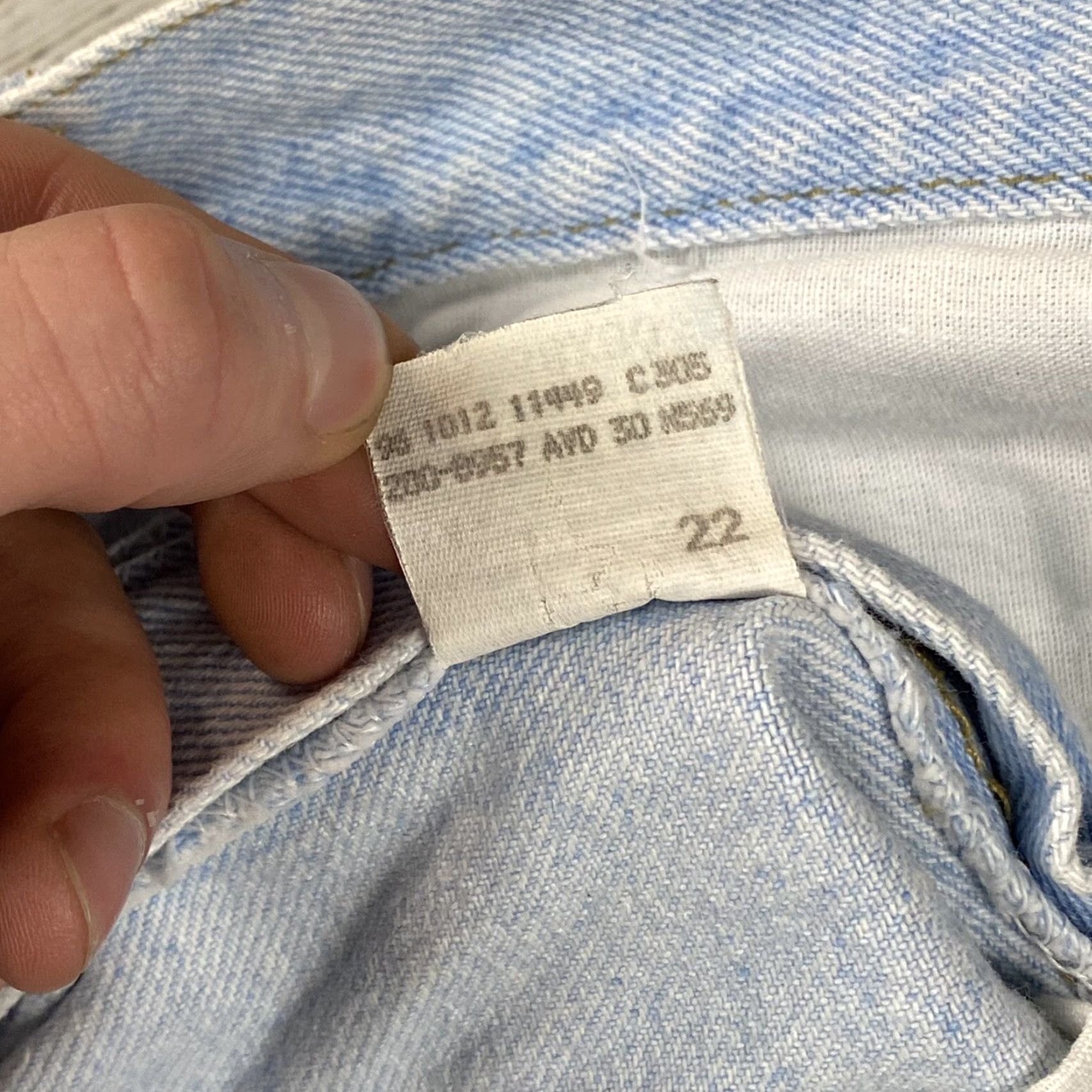 Lee VINTAGE Lee Classic Fit Jeans 38x30 Men Light Wash Blue 90s Denim United States Size US 38 / EU 54 - 6 Thumbnail
