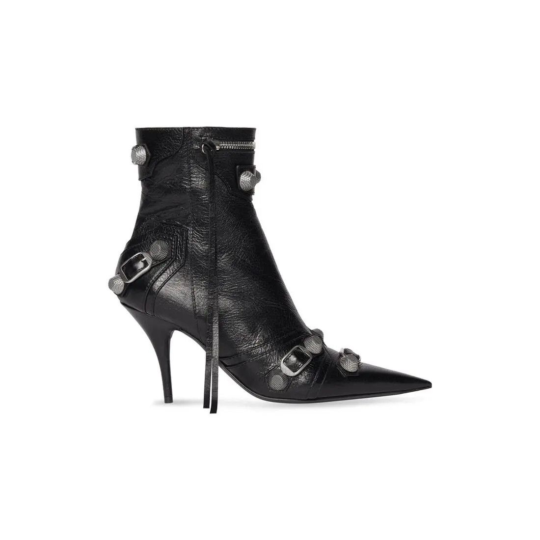 Balenciaga o1w1db10625 Cagole Booties in Black Size US 6.5 / IT 36.5 - 1 Thumbnail