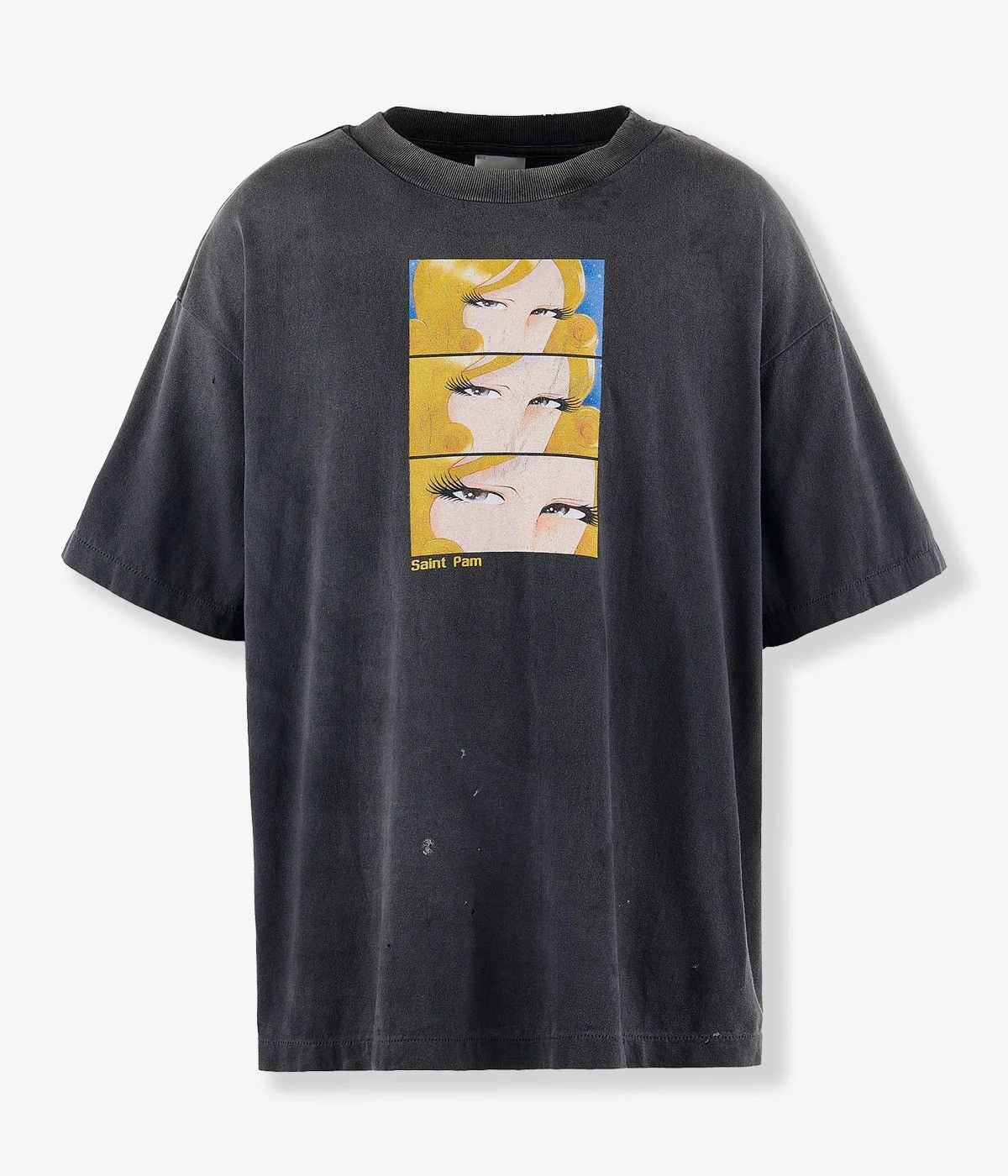 Saint Michael o1mle0326 Mini Saint Pam Tee Shirt in Black Size US XL / EU 56 / 4 - 1 Preview