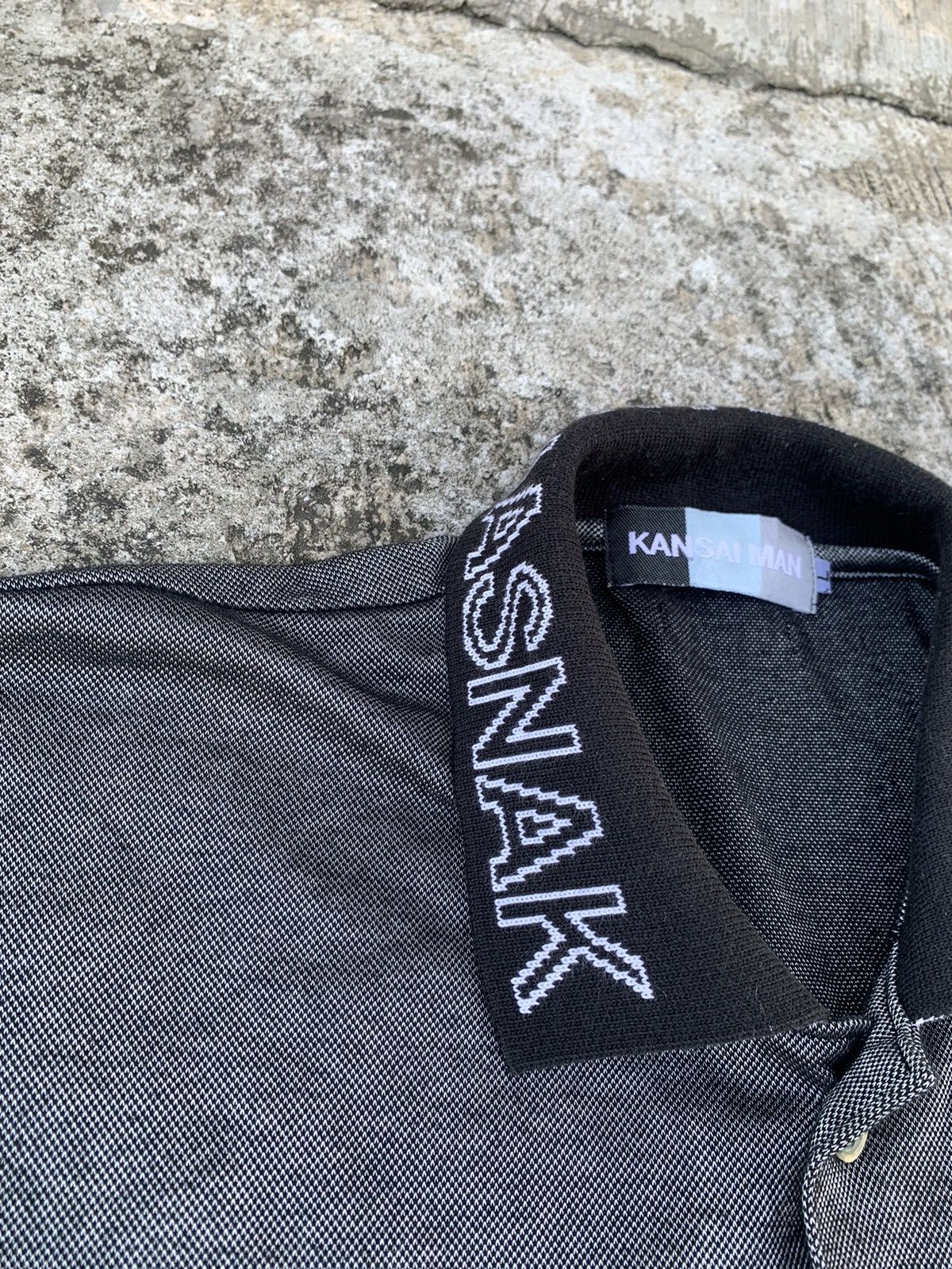 Kansai man short sleeve button up shirt