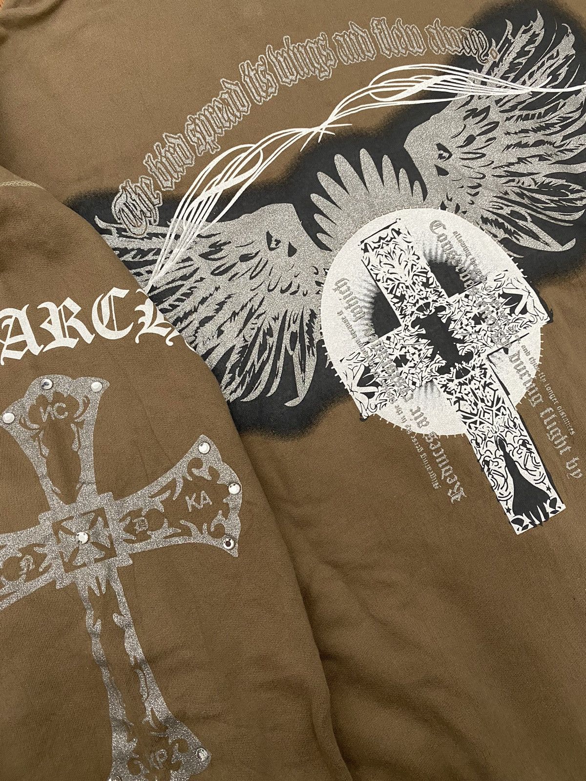 If Six Was Nine × Japanese Brand × Le Grande Bleu (L.G.B.) Monarchy cross zip hoodie Size US XL / EU 56 / 4 - 4 Thumbnail