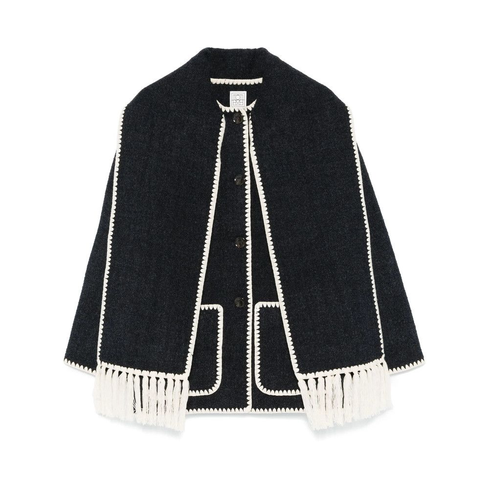 Toteme Toteme BLACK Jackets - Oversized Jackets Size XS / US 0-2 / IT 36-38 - 1 Thumbnail