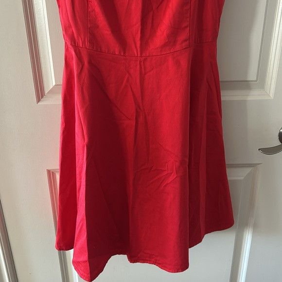 Love Moschino 🎀 Vintage LOVE MOSCHINO cut out bow details red dress 4 Size S / US 4 / IT 40 - 5 Thumbnail