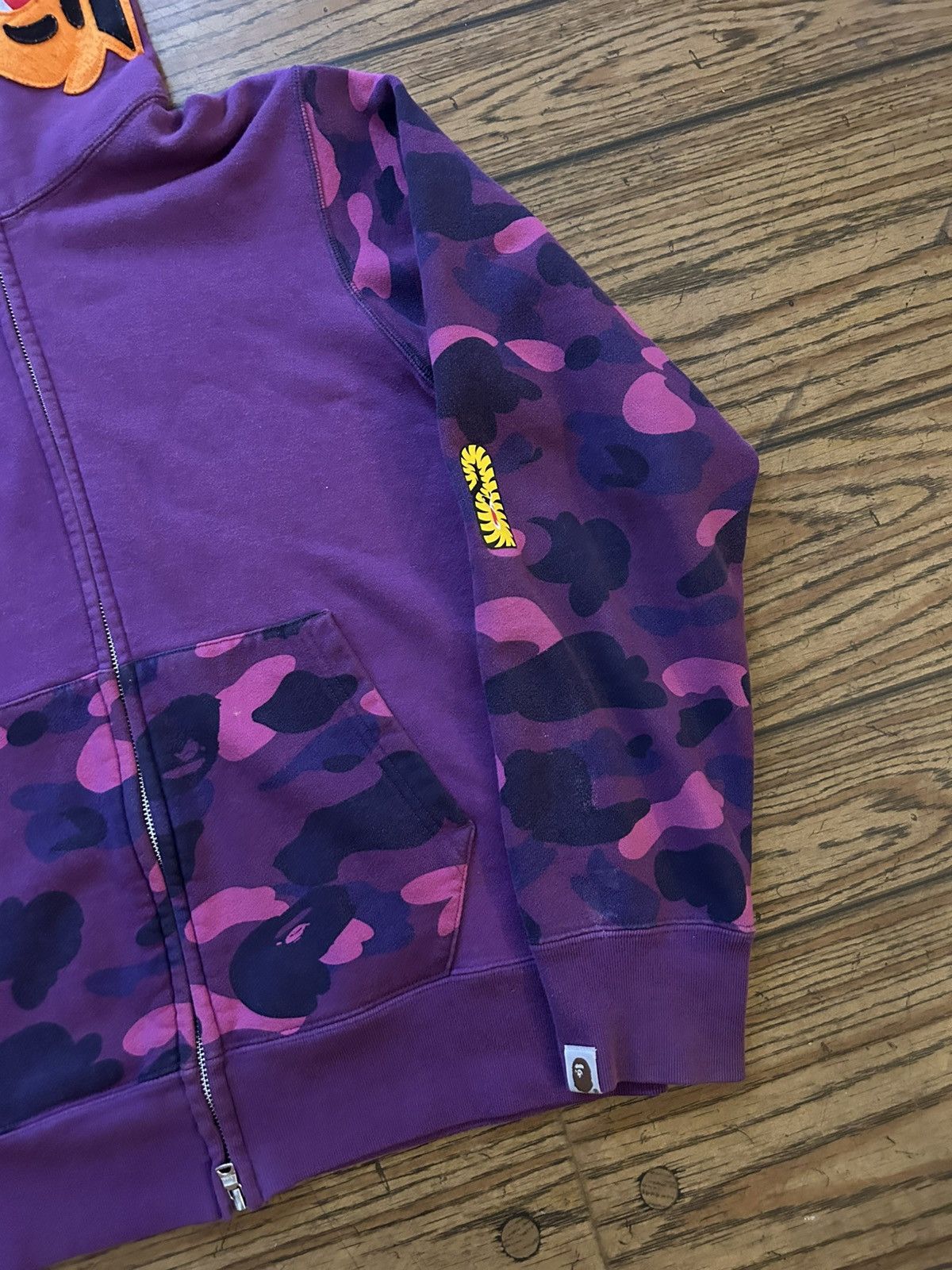 Bape Color Camo Tiger Full Zip Hoodie Size US M / EU 48-50 / 2 - 7 Thumbnail