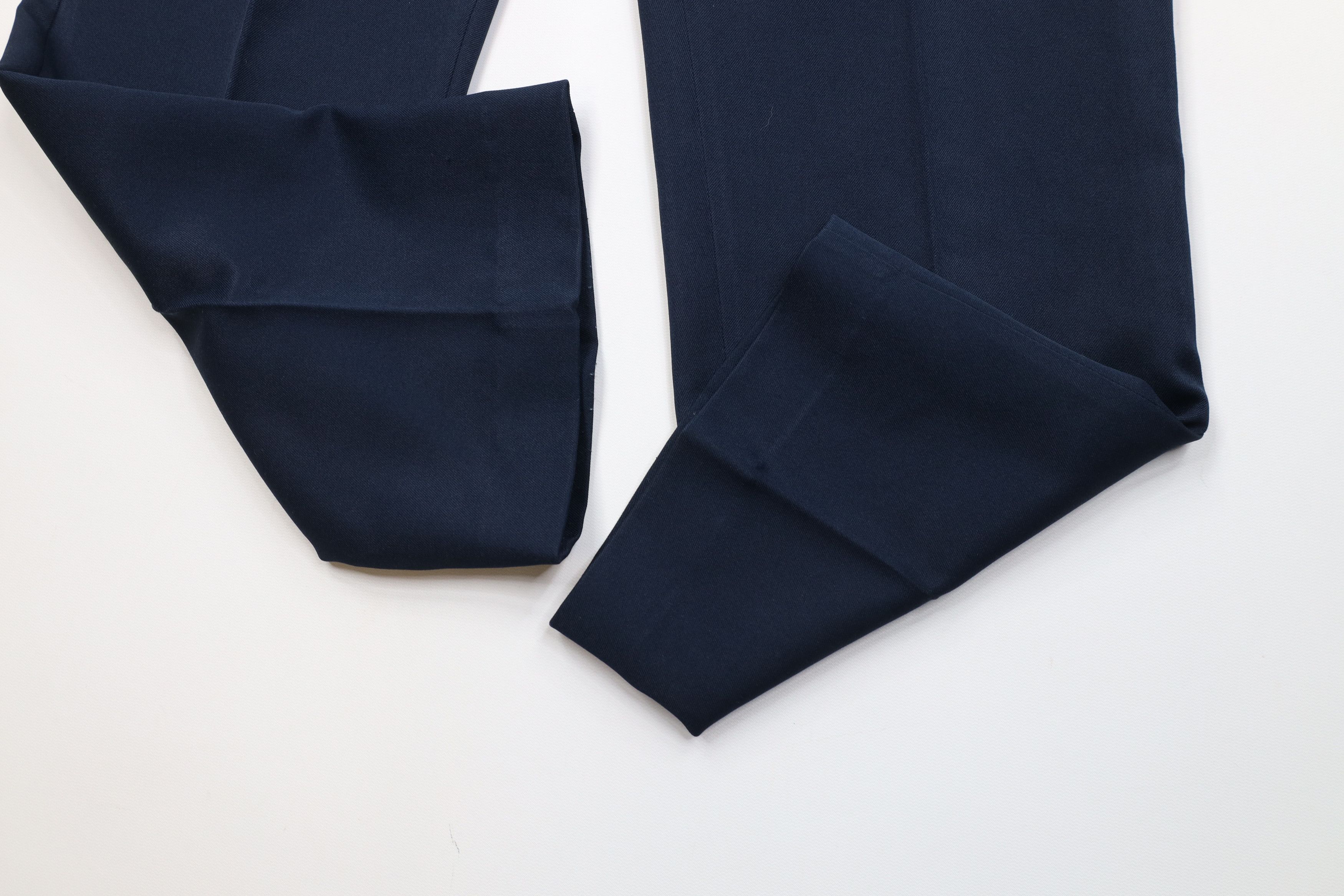 Vintage Vintage 70s Streetwear Flared Wide Leg Chino Pants Blue USA Size US 34 / EU 50 - 6 Thumbnail