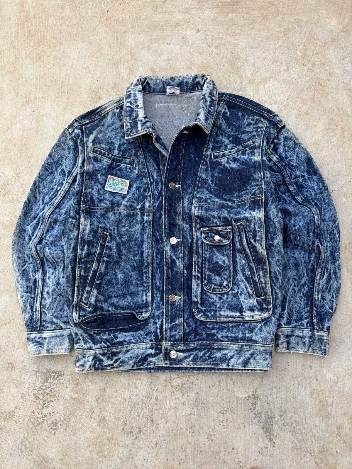 Hysteric Glamour Vintage 80s Hysteric Glamour Y2K Punk Denim Trucker Size US M / EU 48-50 / 2 - 1 Thumbnail