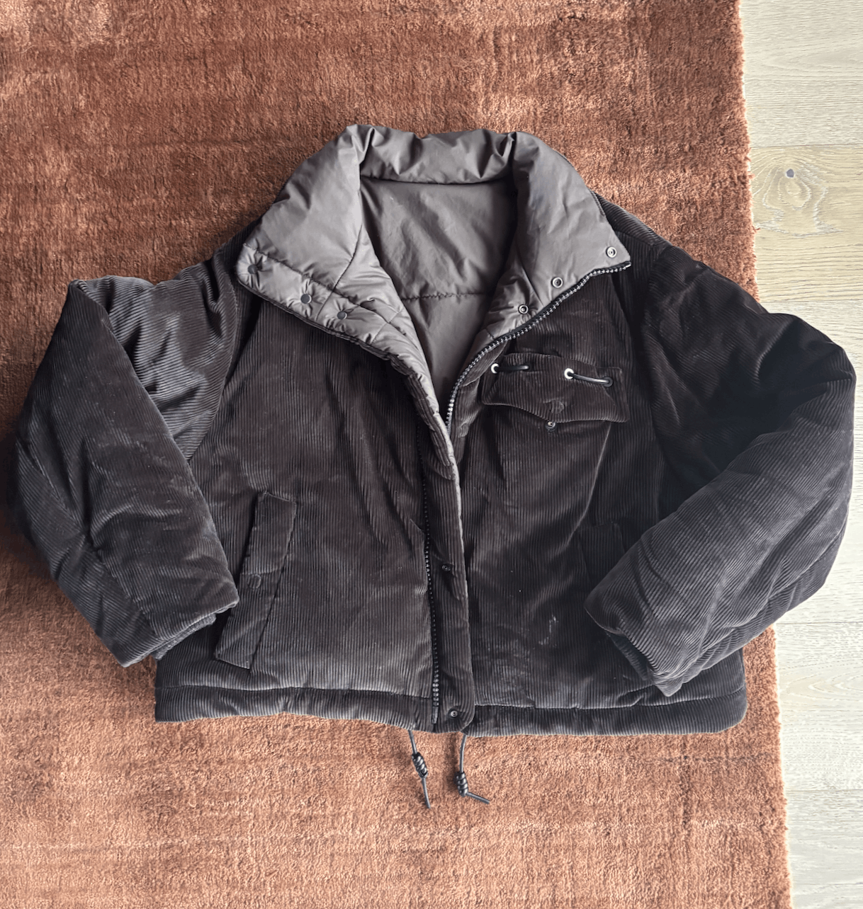Salvatore Ferragamo Salvatore Ferragamo corduroy puffer jacket Size US M / EU 48-50 / 2 - 1 Thumbnail
