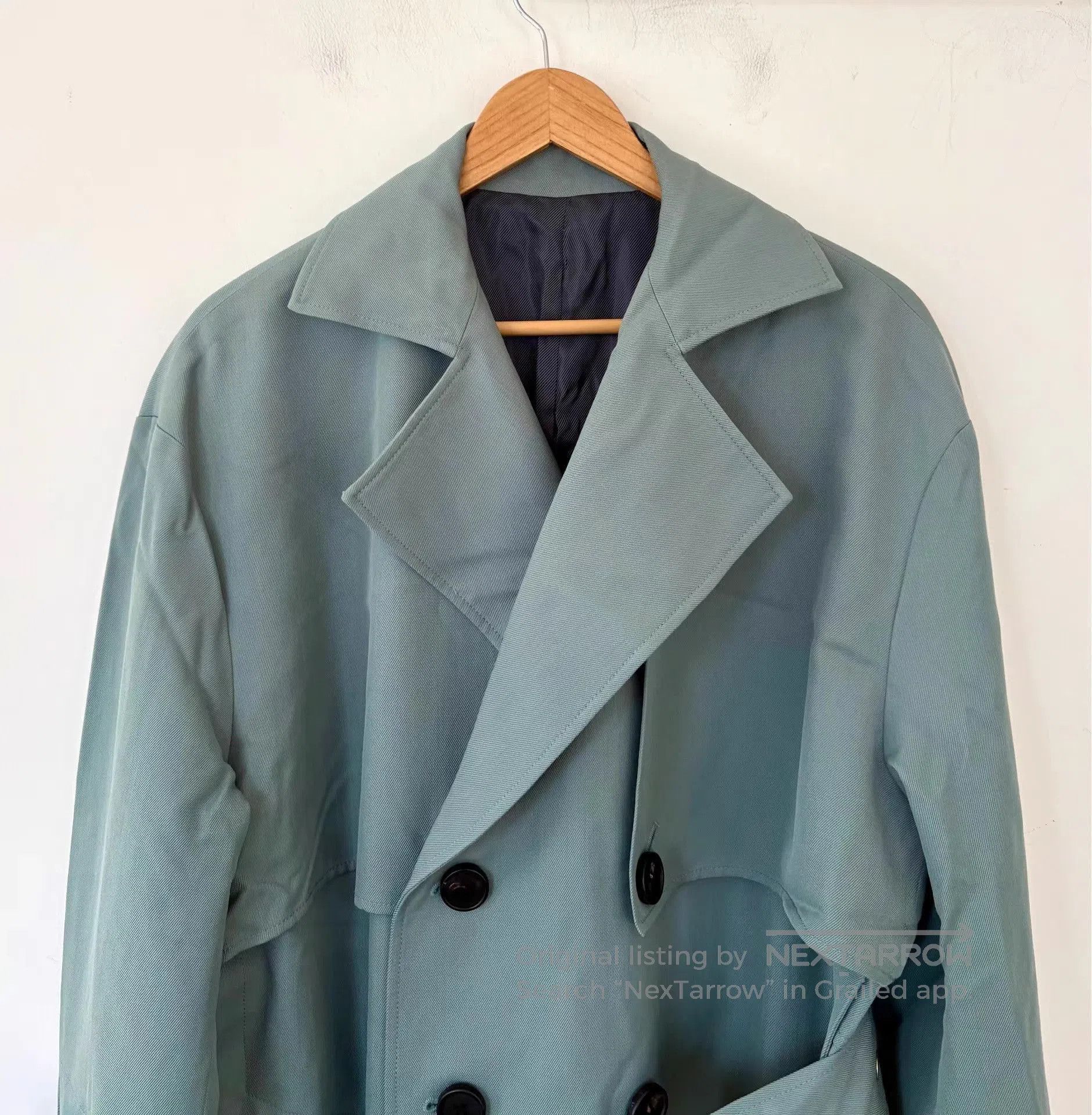Wooyoungmi Gray Double. Size US M / EU 48-50 / 2 - 6 Thumbnail