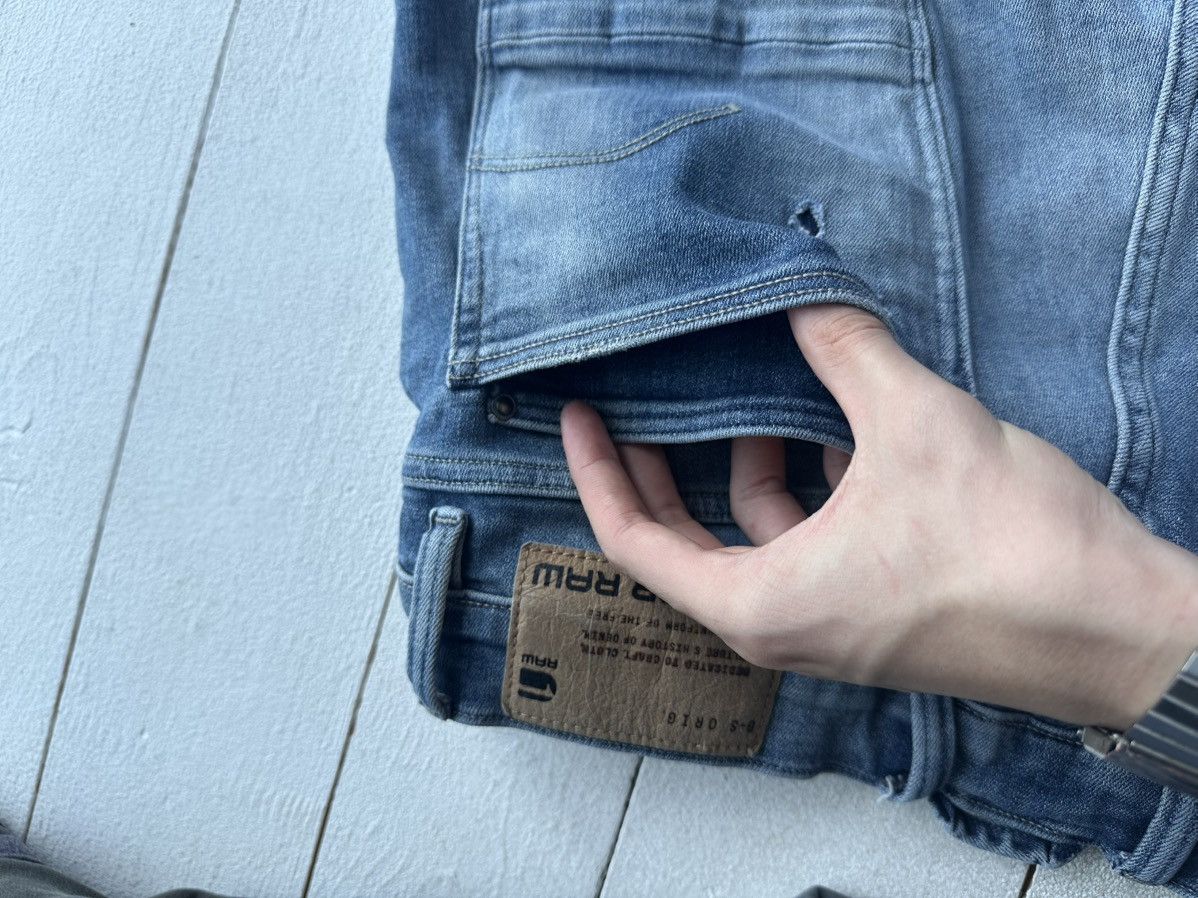 G-Star 🚨PUNK G STAR OPIUM SKINNY 96 BLUE MENS JEANS Y2k BIKER Size US 32 / EU 48 - 10 Thumbnail