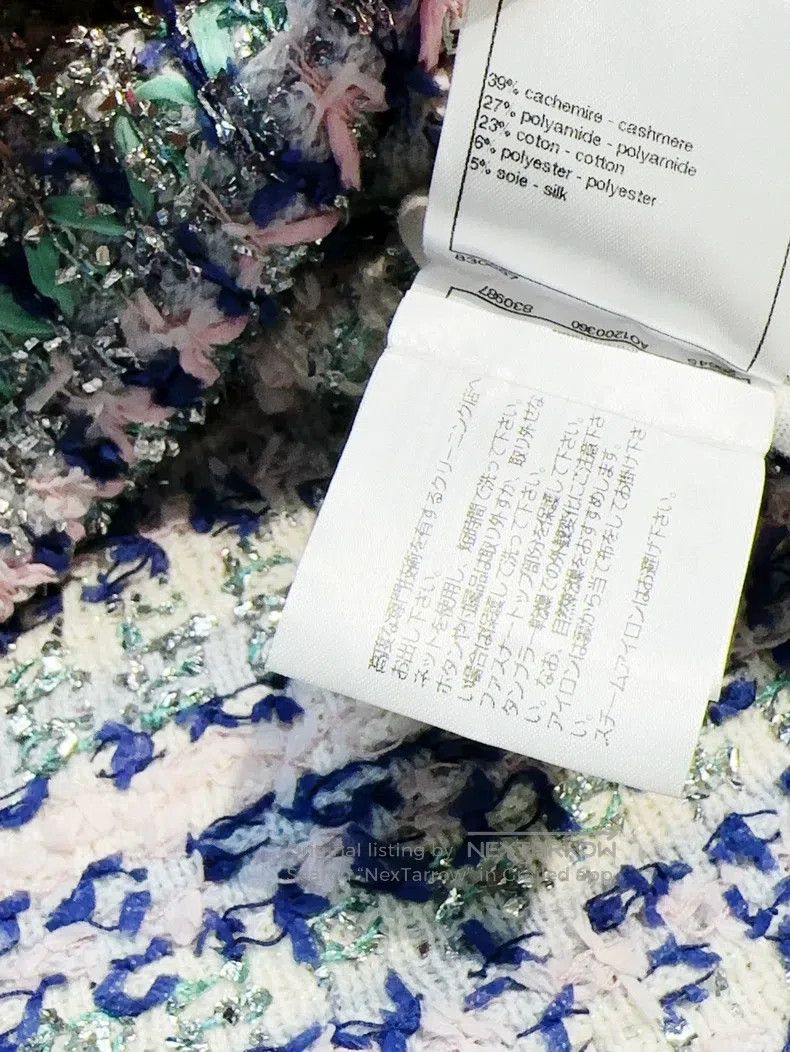 Chanel Chanel 18 Waterfall Series Pink and Blue Irregular Oblique Size XS / US 0-2 / IT 36-38 - 9 Thumbnail