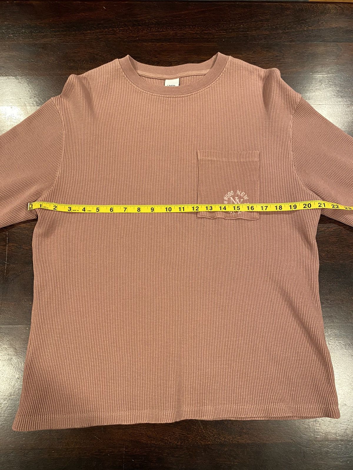 Zara WAFFLE WEAVE SWEATSHIRT Size US L / EU 52-54 / 3 - 3 Thumbnail