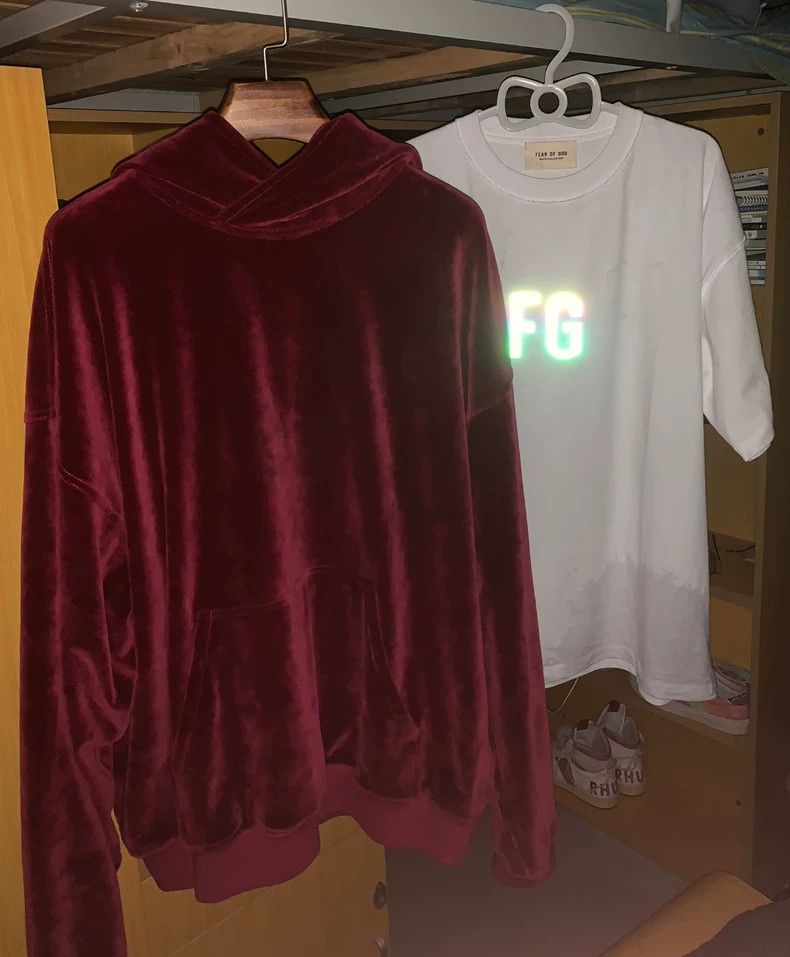 Haider Ackermann haider ackermann Red velvet hoodie Size US S / EU 44-46 / 1 - 2 Thumbnail