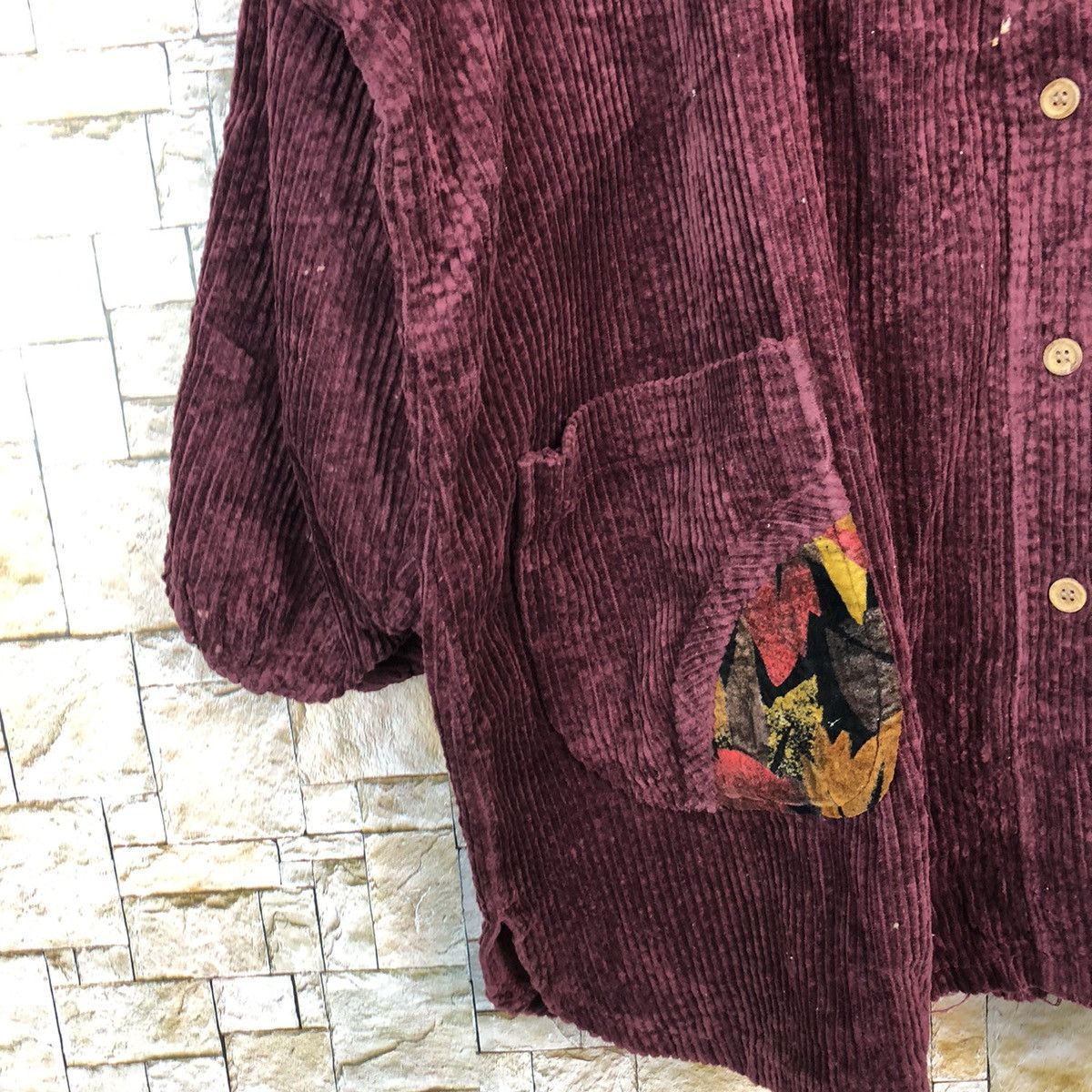 Japanese Brand Japan vintage art Purple shirt #A667 Size L / US 10 / IT 46 - 7 Thumbnail