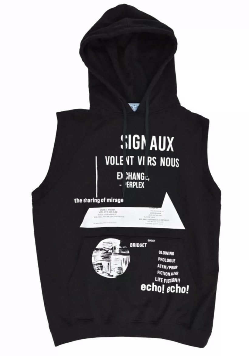 Raf Simons Raf Simons Black printed sleeveless sweater Size US XS / EU 42 / 0 - 1 Thumbnail