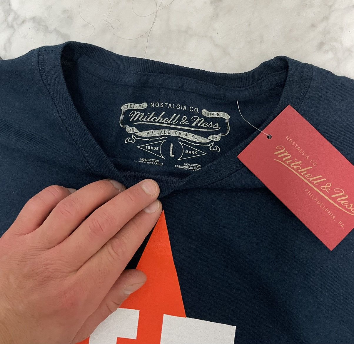 Mitchell & Ness 🔥 Astros Mitchell & ness shirt Size US L / EU 52-54 / 3 - 3 Thumbnail