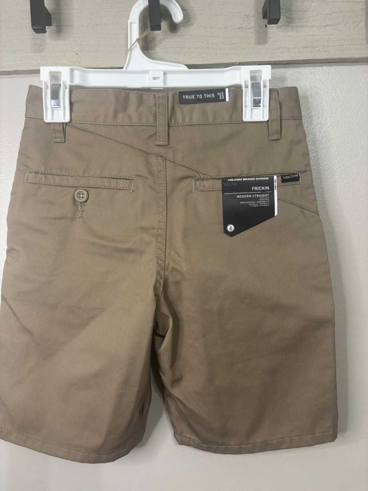 Volcom Volcom Youth Frickin Modern Straight Chino - Size 23 NWT Size US 26 / EU 42 - 3 Thumbnail