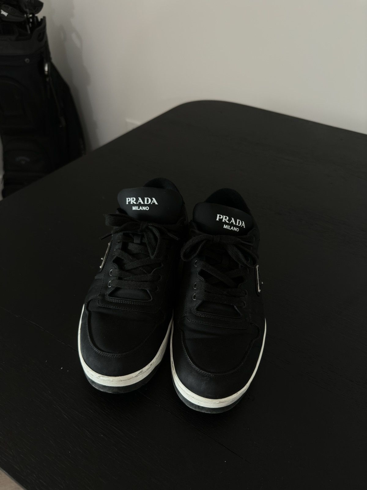 Prada Prada Men’s Nylon Sneakers Size US 10.5 / EU 43-44 - 2 Thumbnail