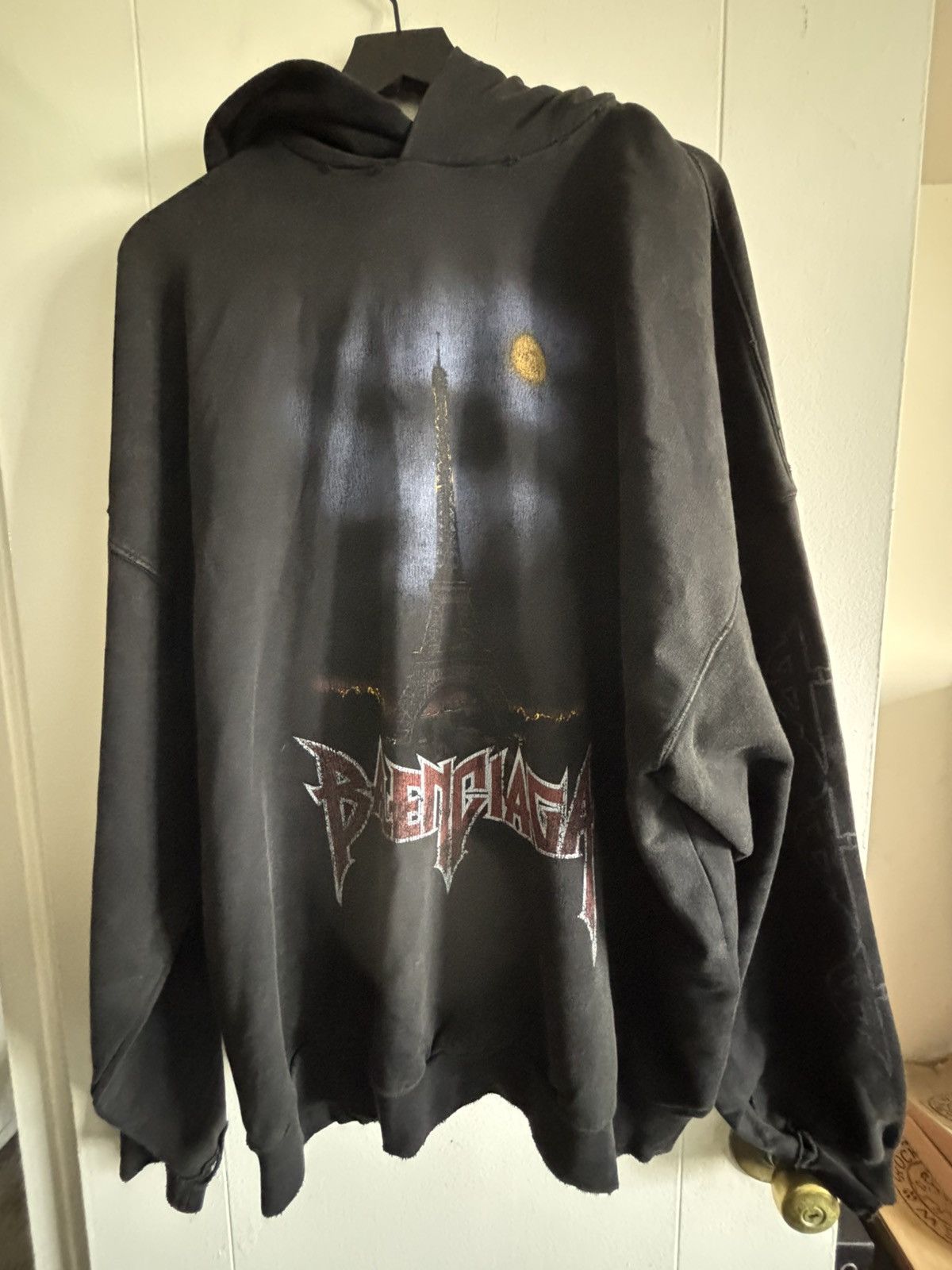 BALENCIAGA PARIS MOON HOODIE