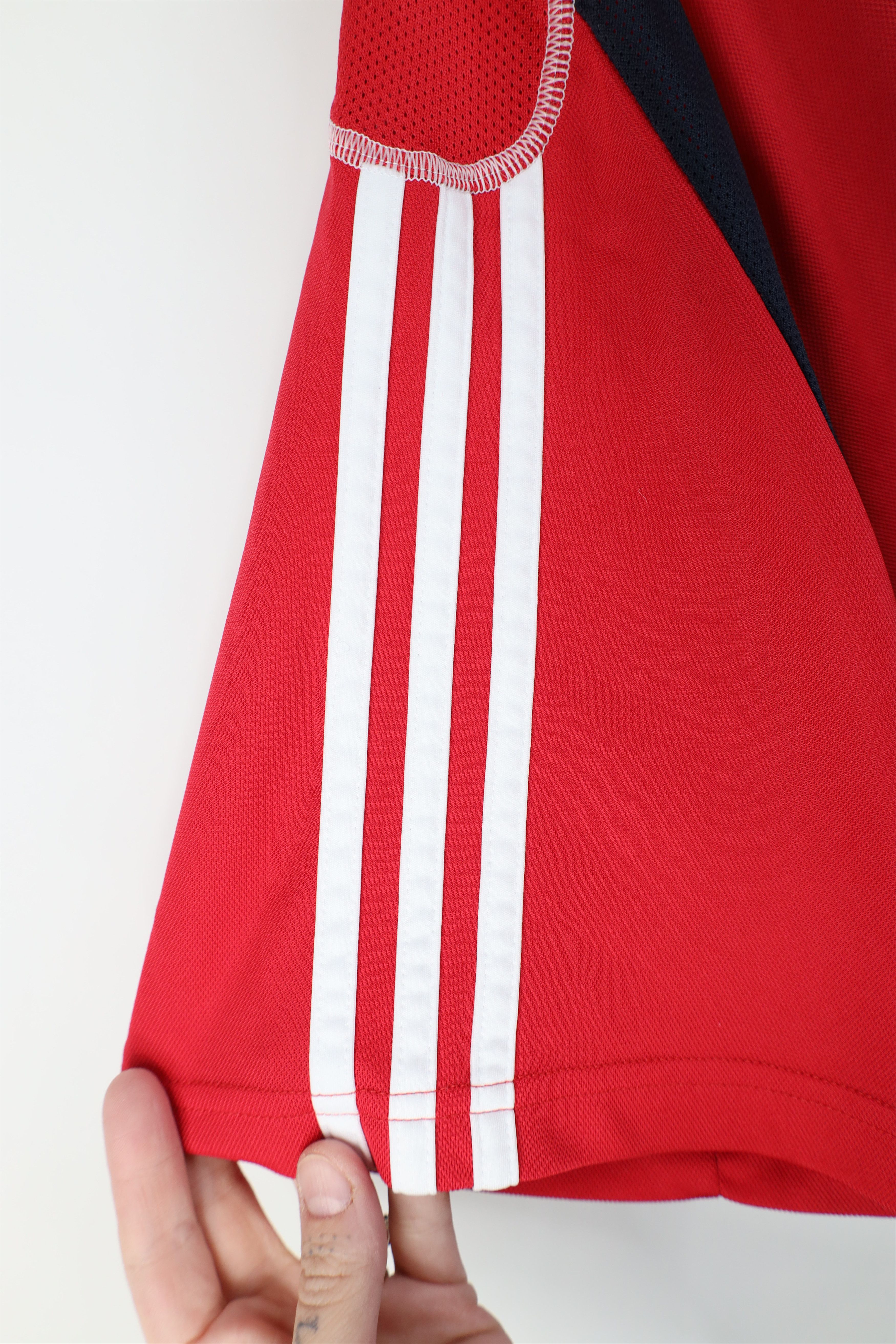 Adidas Adidas New York Red Bull Soccer Jersey Training T-Shirt Size US XXL / EU 58 / 5 - 6 Thumbnail