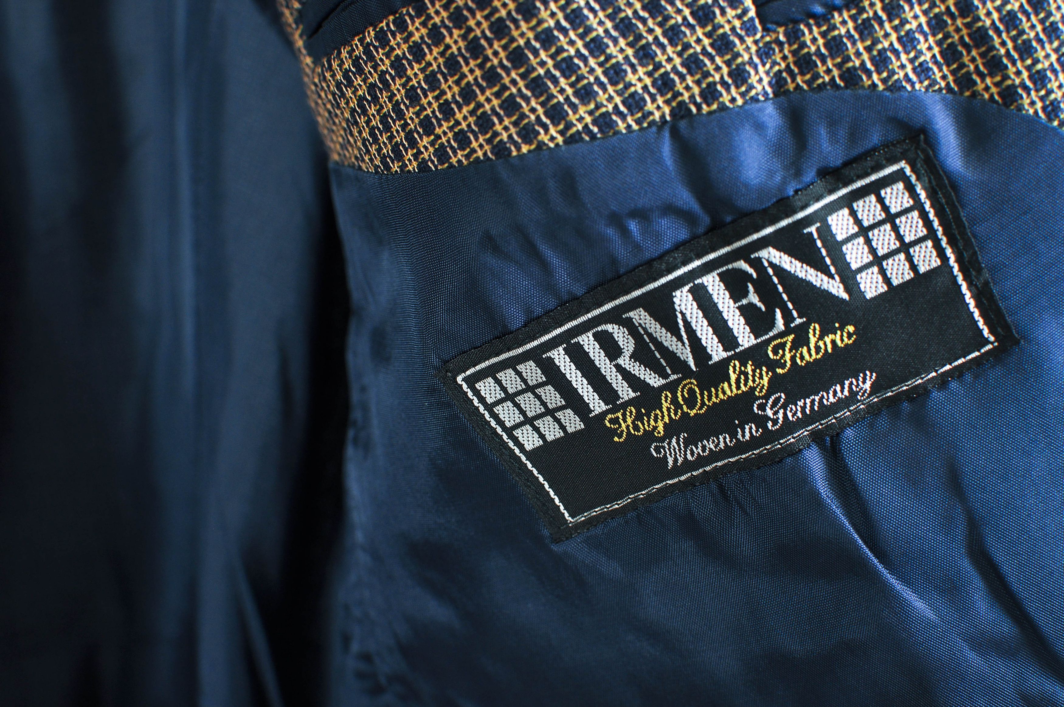 Other Vintage checkered blazer jacket Size 44R - 4 Thumbnail