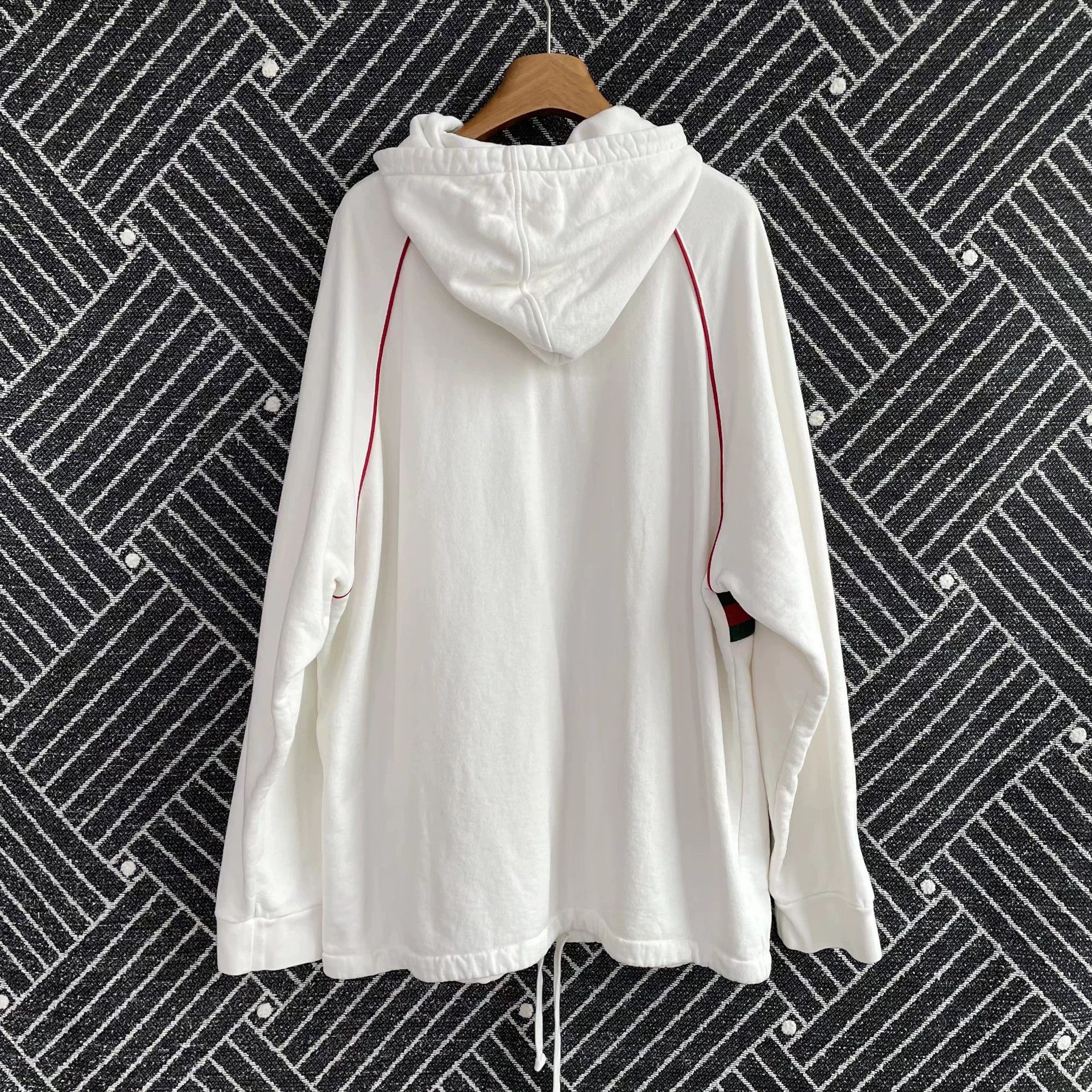 Gucci Gucci Web White Stripe Sweatshirt XXL 99 New Rare Size US XXL / EU 58 / 5 - 2 Thumbnail