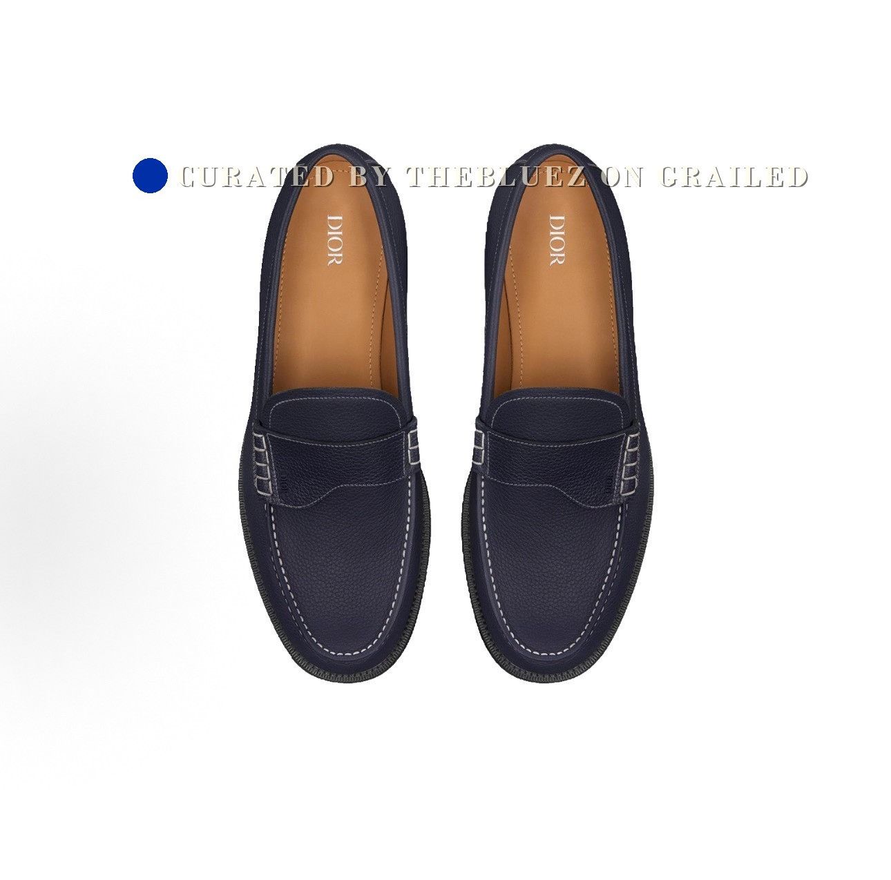 Dior Dior Granville Saddle Leather Loafers Size US 8.5 / EU 41-42 - 1 Thumbnail