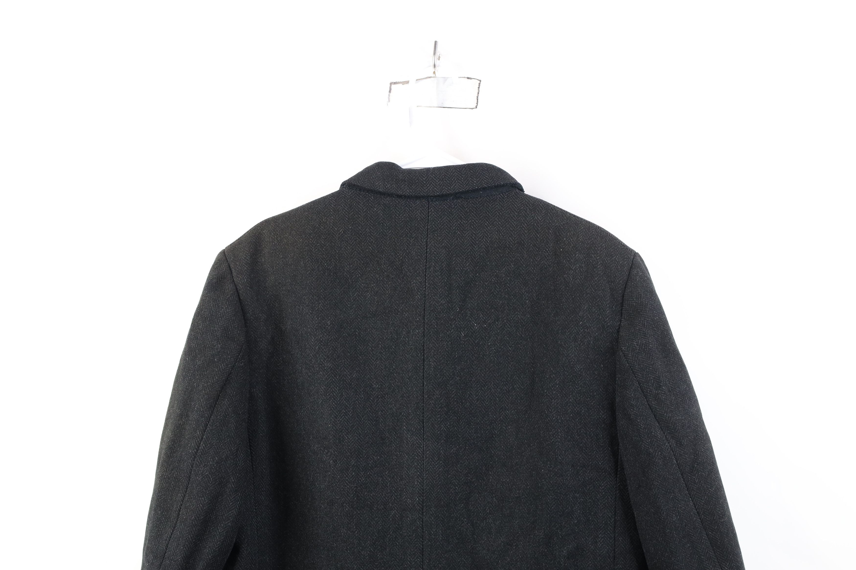 Vintage Vintage 20s 30s De Pinna Herringbone Overcoat Jacket USA Size US L / EU 52-54 / 3 - 16 Thumbnail