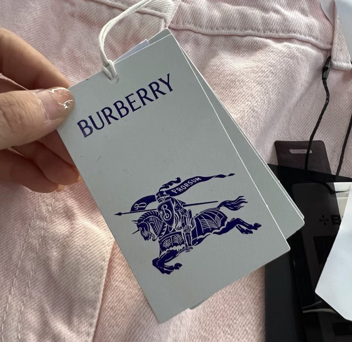 Burberry Burberry Light Pink Jeans J41 Size 26" / US 2 / IT 38 - 3 Thumbnail