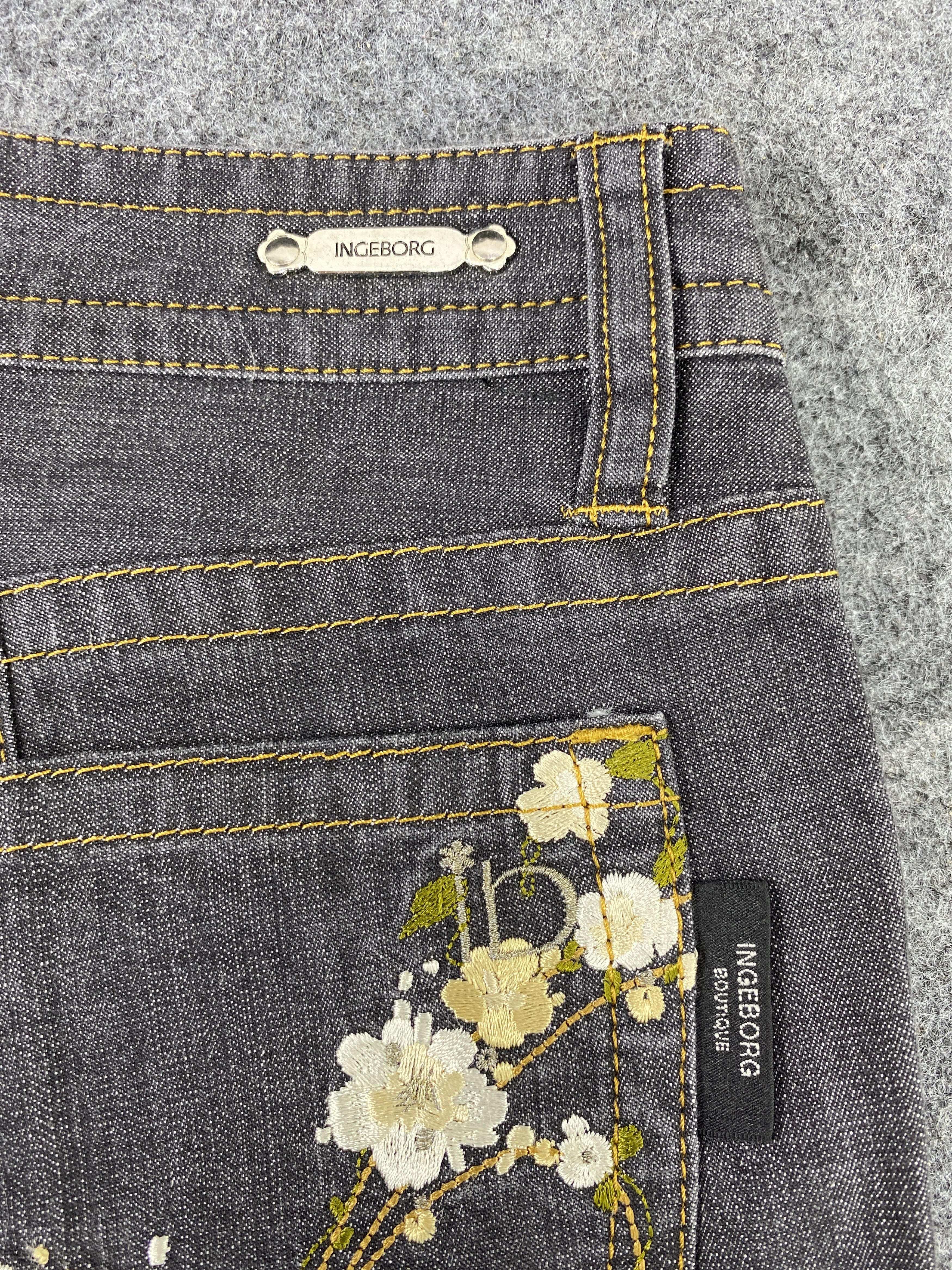 Japanese Brand Ingeborg Boutique flare pants - J981 Size 29" - 9 Thumbnail