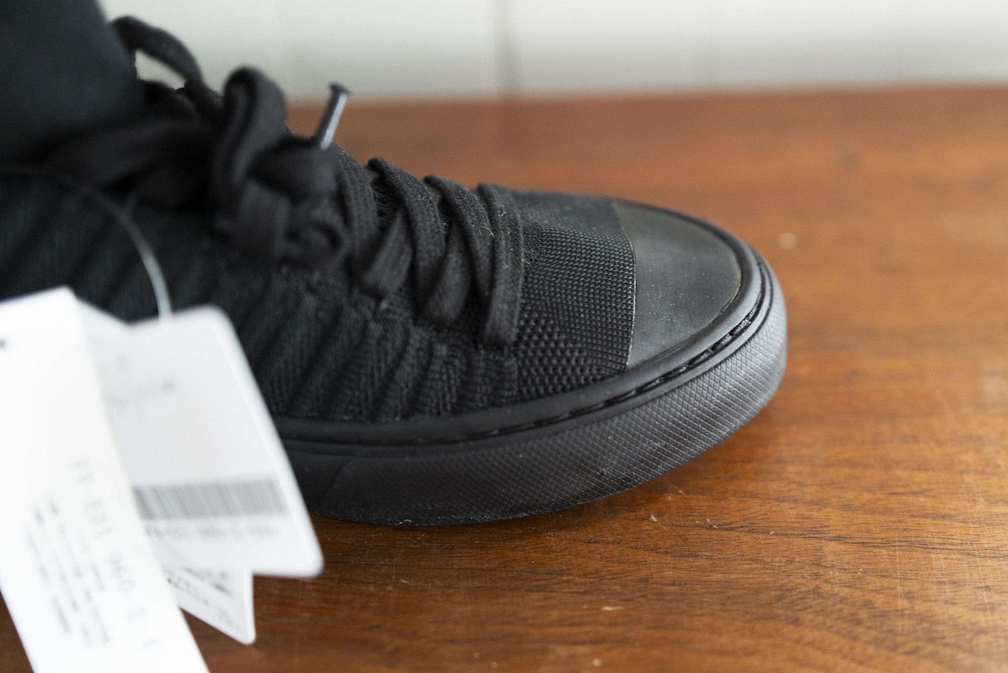 Yohji Yamamoto YOHJI YAMAMOTO HIGH CUT KNIT SNEAKERS SZ 6 WOMENS/4 MENS NIB Size US 6 / IT 36 - 4 Thumbnail