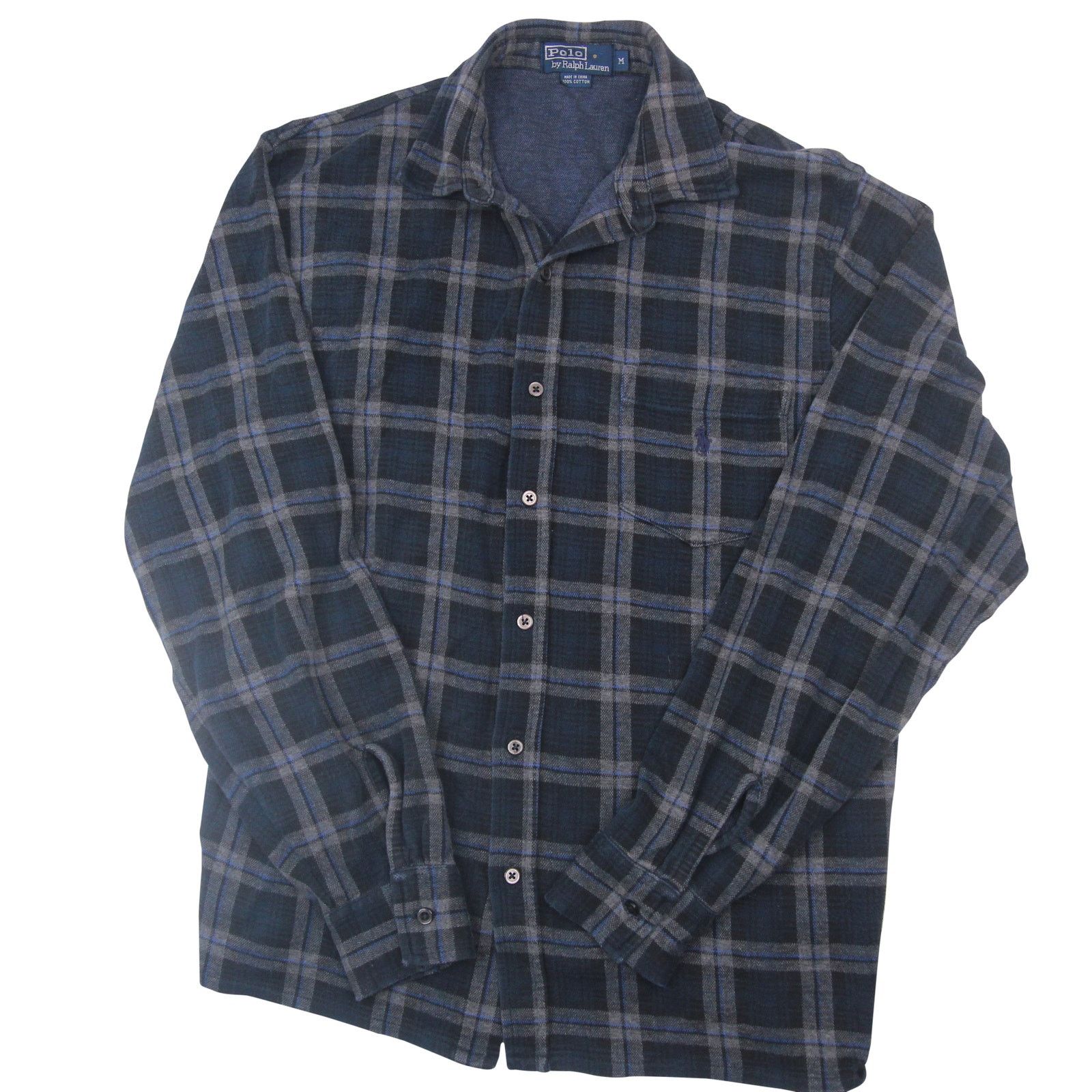 Vintage Polo Ralph Lauren Flannel Button Down Shirt