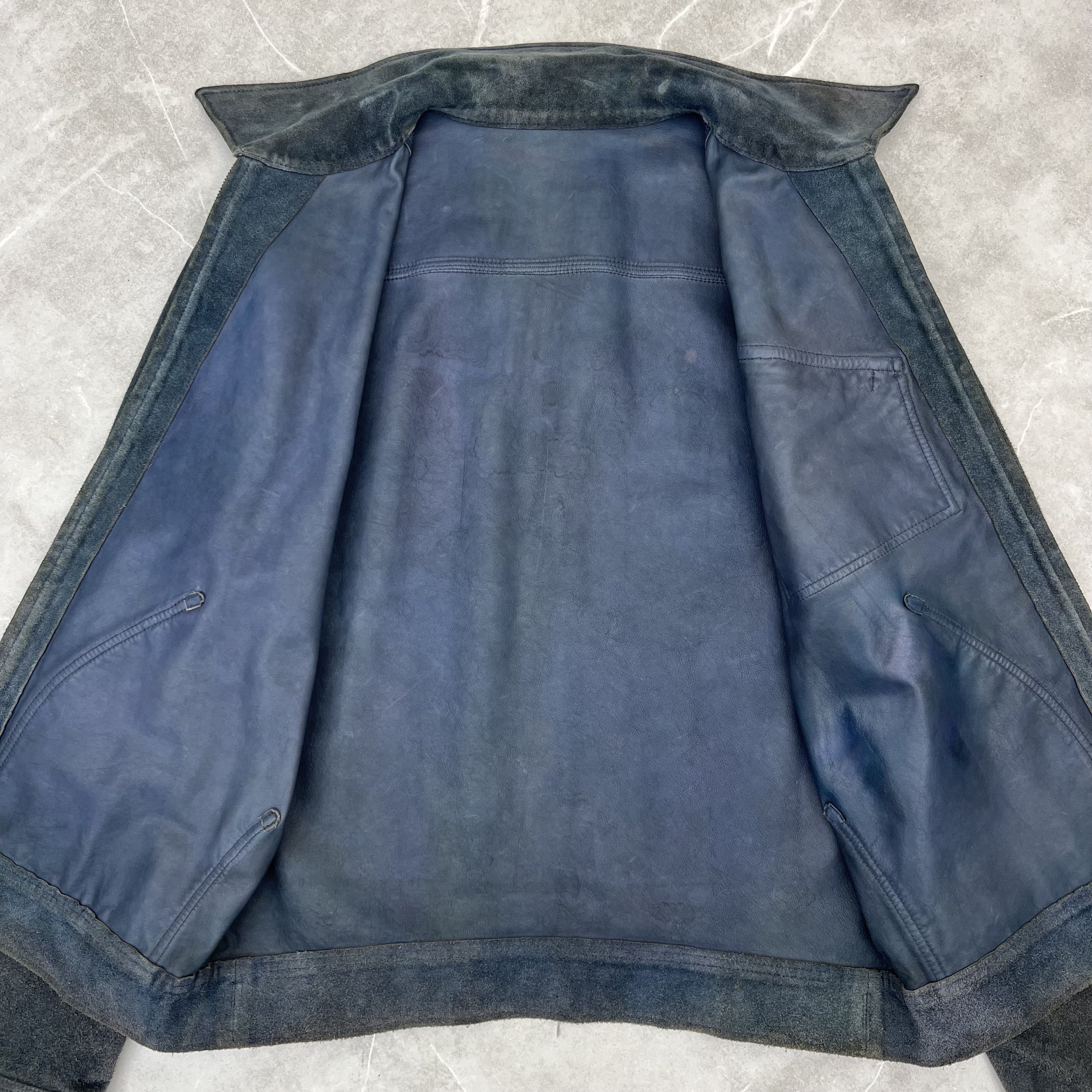 Other Roughout Cow Suede Western Leather Jacket Vintage Streetwear Size US M / EU 48-50 / 2 - 6 Thumbnail